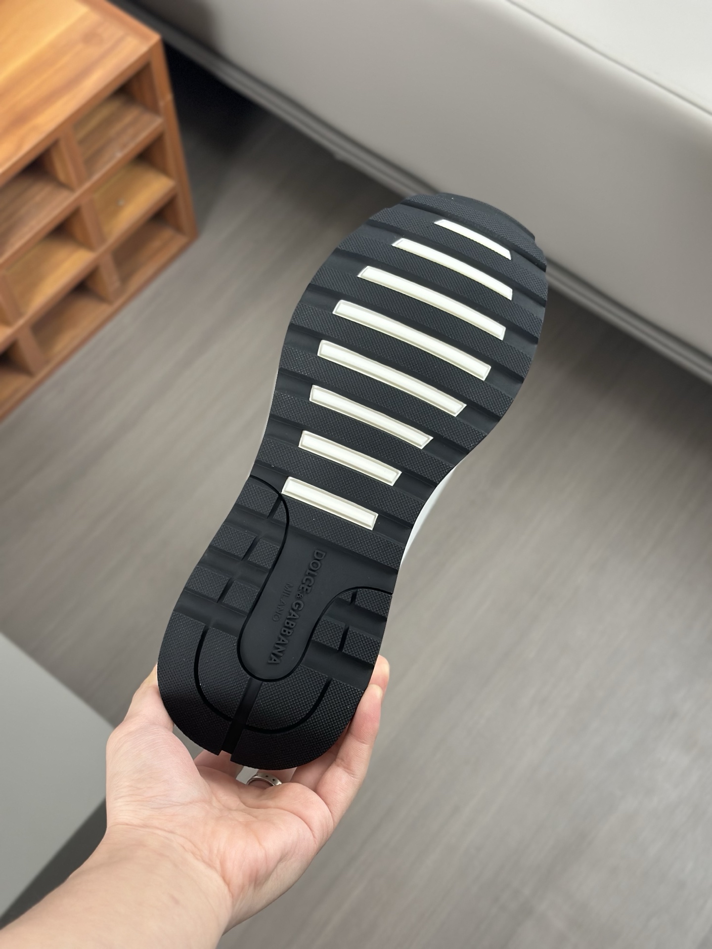--Nuevo--Dolce&Gabbana--DG de gama alta de los hombres zapatos deportivo-casual. Mostrador superior 