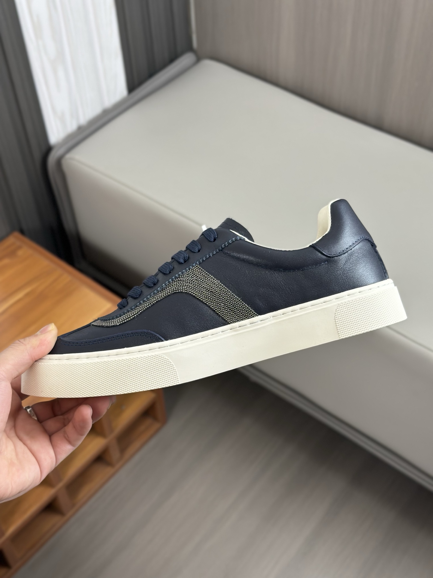 Brunello Cucinelli 2025 ss primavera y verano nuevos zapatos de los hombres a que se refiere (BC) Es