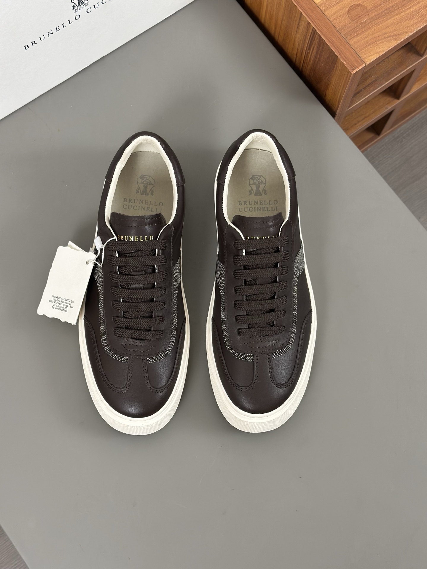 Brunello Cucinelli 2025 ss primavera y verano nuevos zapatos de los hombres a que se refiere (BC) Es