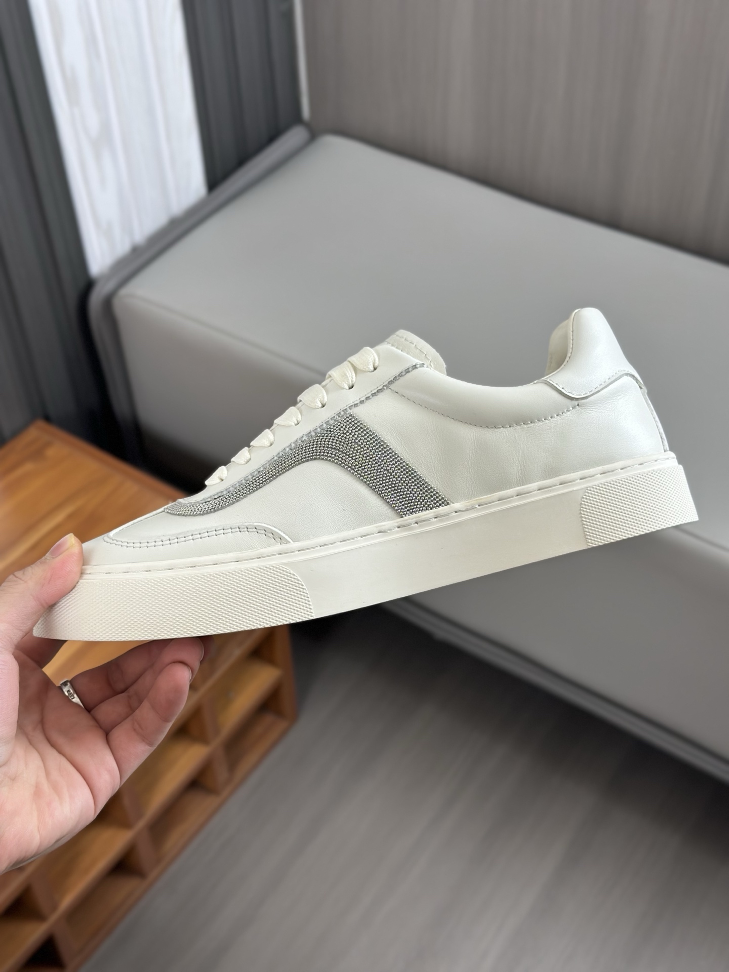 Brunello Cucinelli 2025 ss primavera y verano nuevos zapatos de los hombres a que se refiere (BC) Es