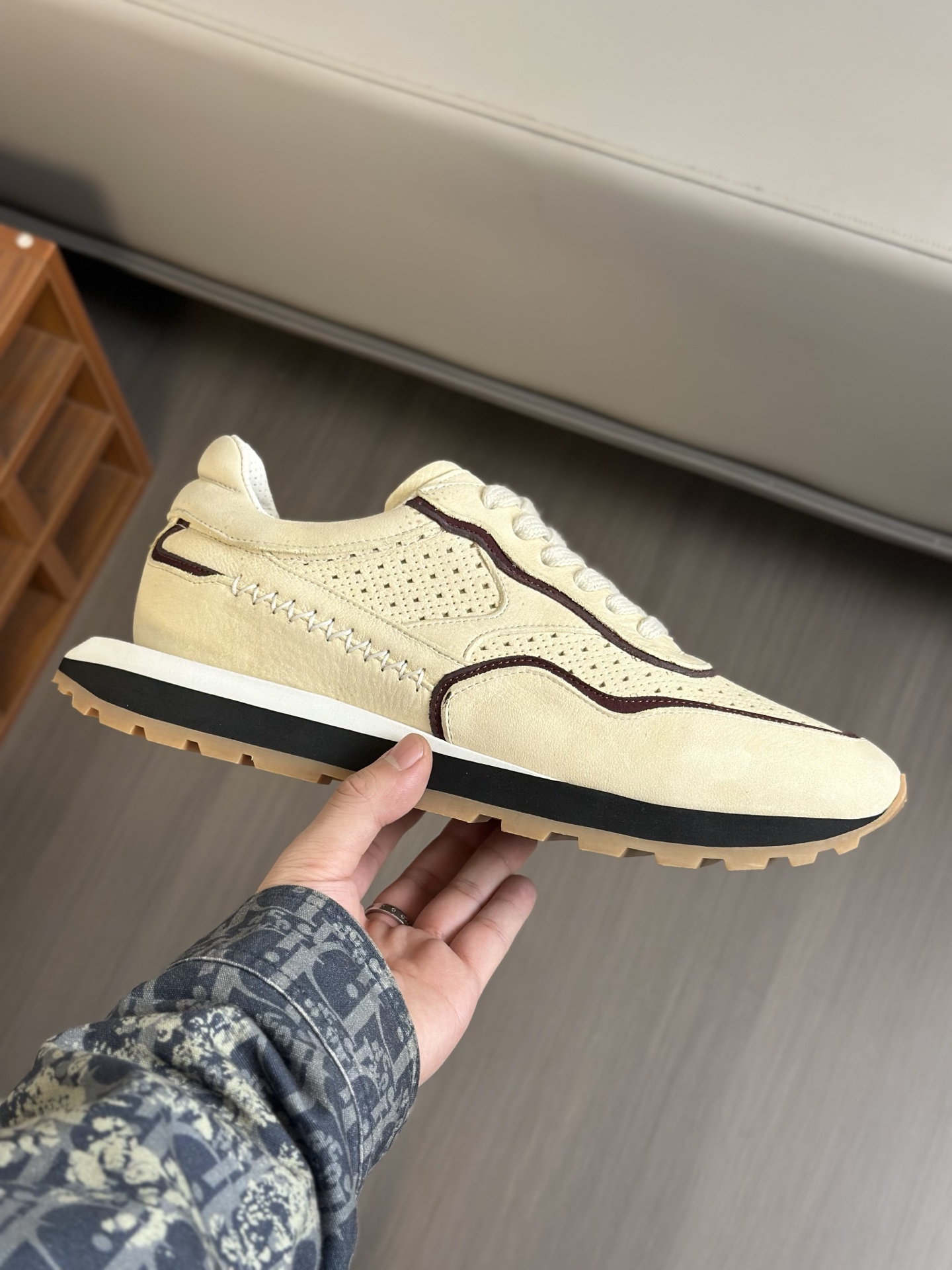 Nuevos zapatos Berluti Bruti para hombre Muy trabajados Puramente hechos a mano Este zapato excepcio