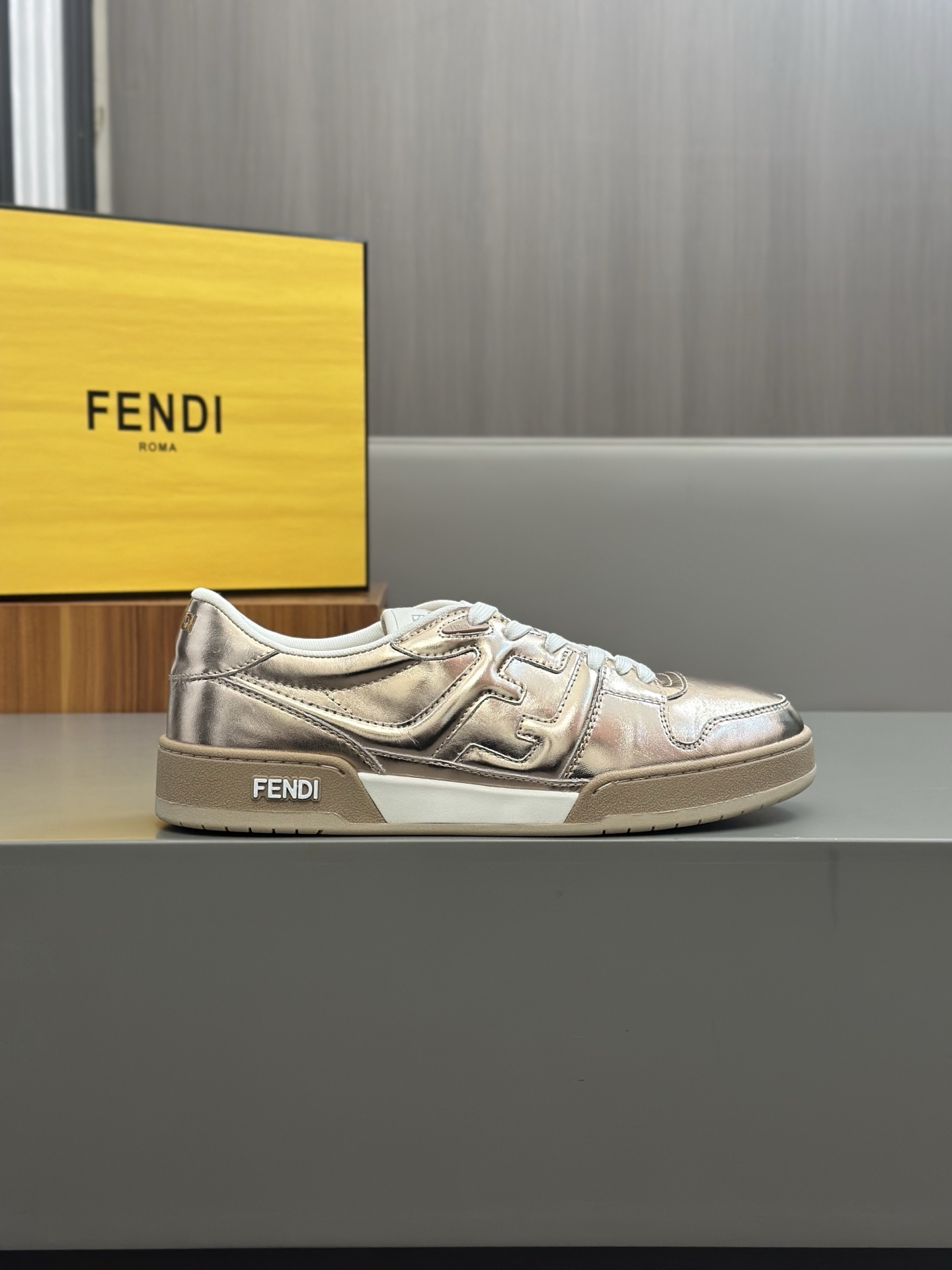 FD Nueva Pareja Vintage Clash Zapatillas de deporte Boardshorts en Fend* Partido Entrenador de diseñ