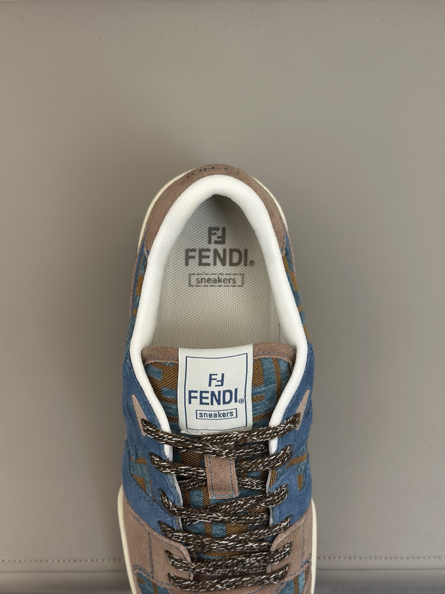 FD Nueva Pareja Vintage Clash Zapatillas de deporte Boardshorts en Fend* Partido Entrenador de diseñ