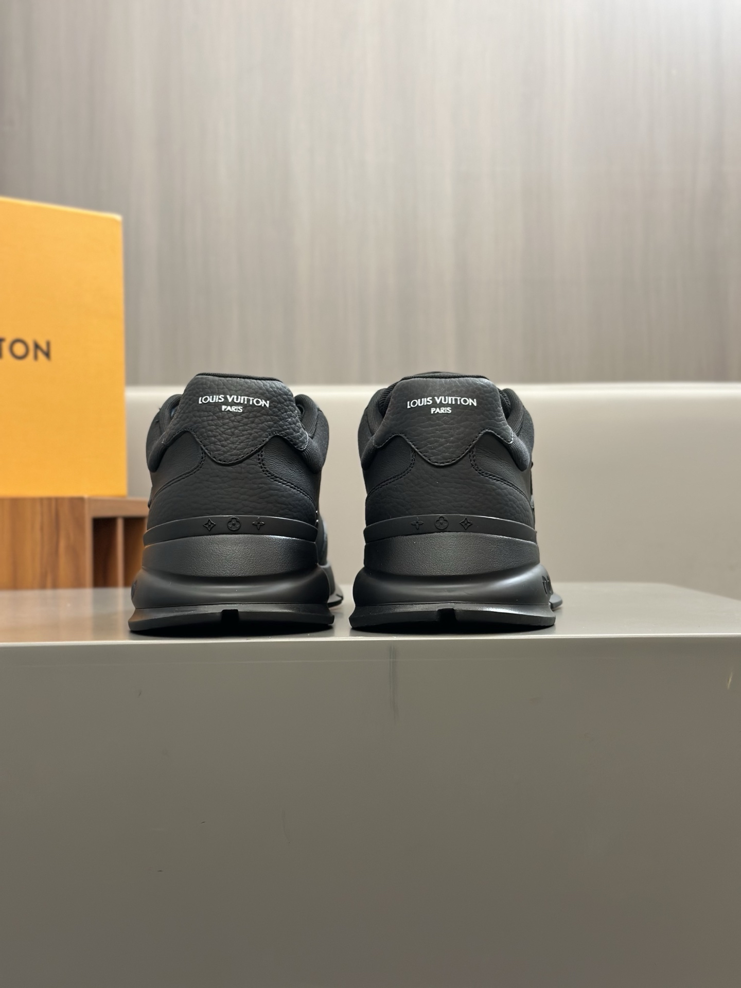 Louis Vuitton Trainer Sneakers - Black Leather, Premium Quality, Limited Edition 8 i1742542809844 1951 0 6