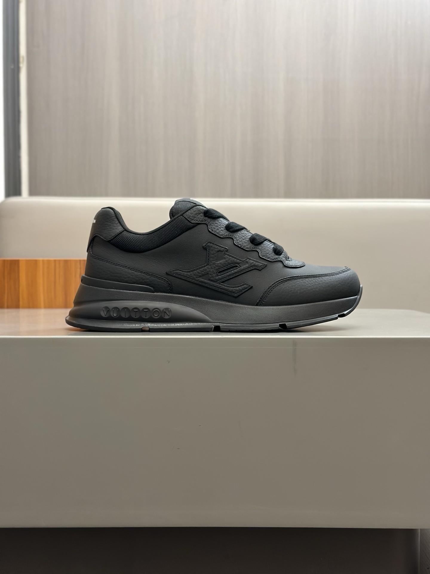 Louis Vuitton Trainer Sneakers - Black Leather, Premium Quality, Limited Edition 4 i1742542809884 1125 0 2