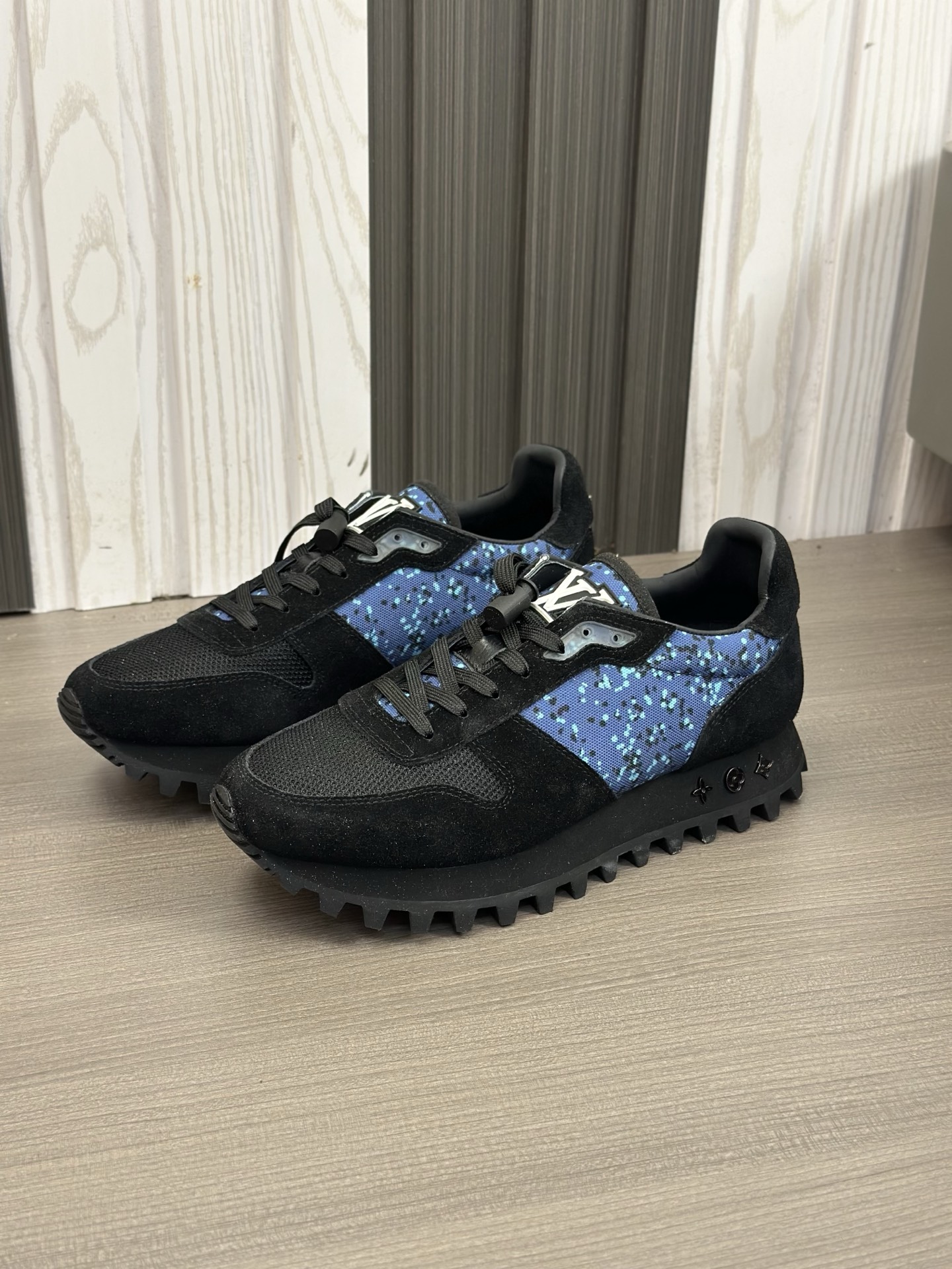 Louis Vuitton Men's Run Away Pulse Sneaker in Black and Blue 7 i1742765971216 5111 0 5