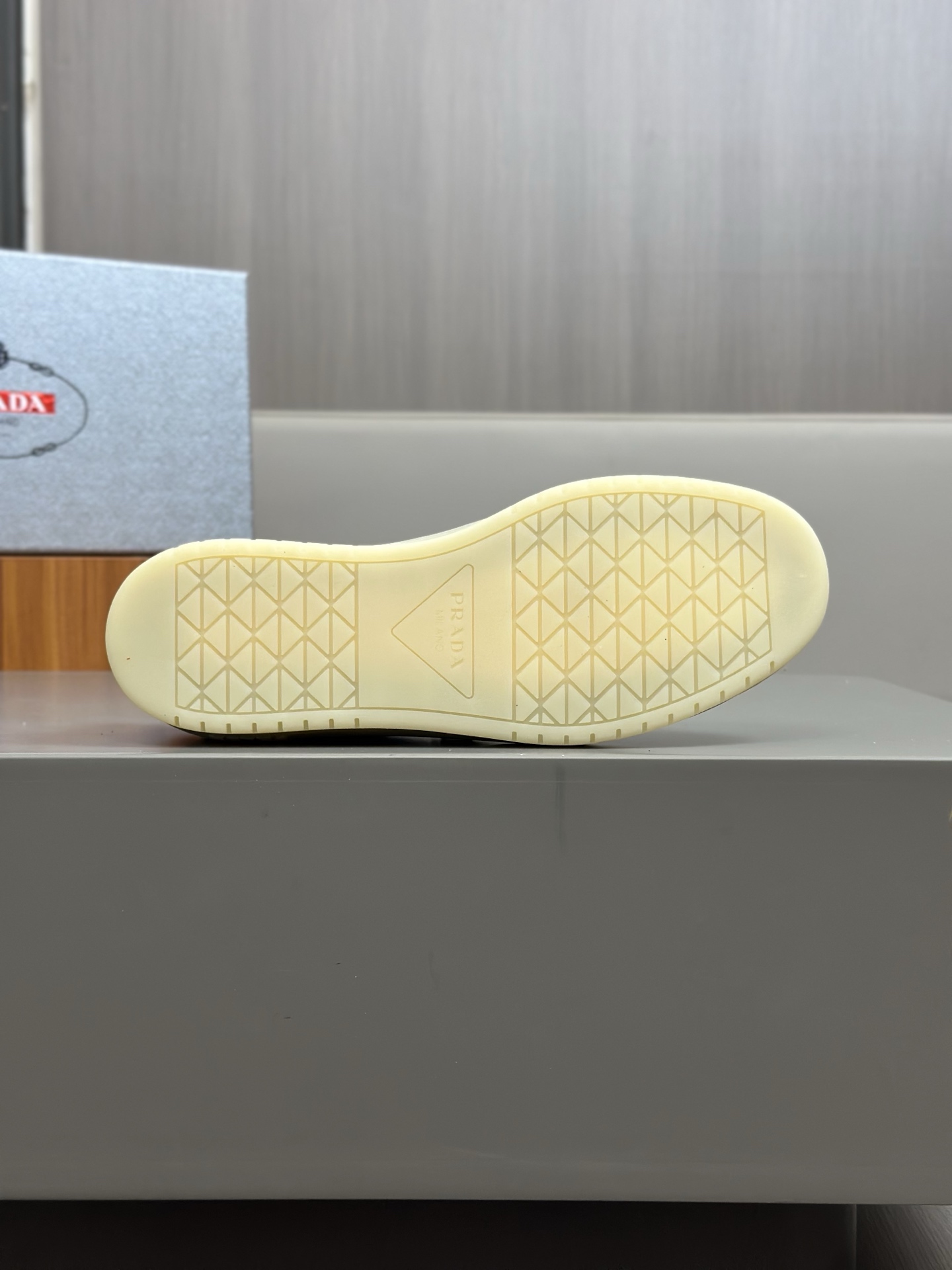 Prada Men's White Leather Sneakers, Italian Craftsmanship, Sizes 39-44 9 i1742766929427 9478 0 8