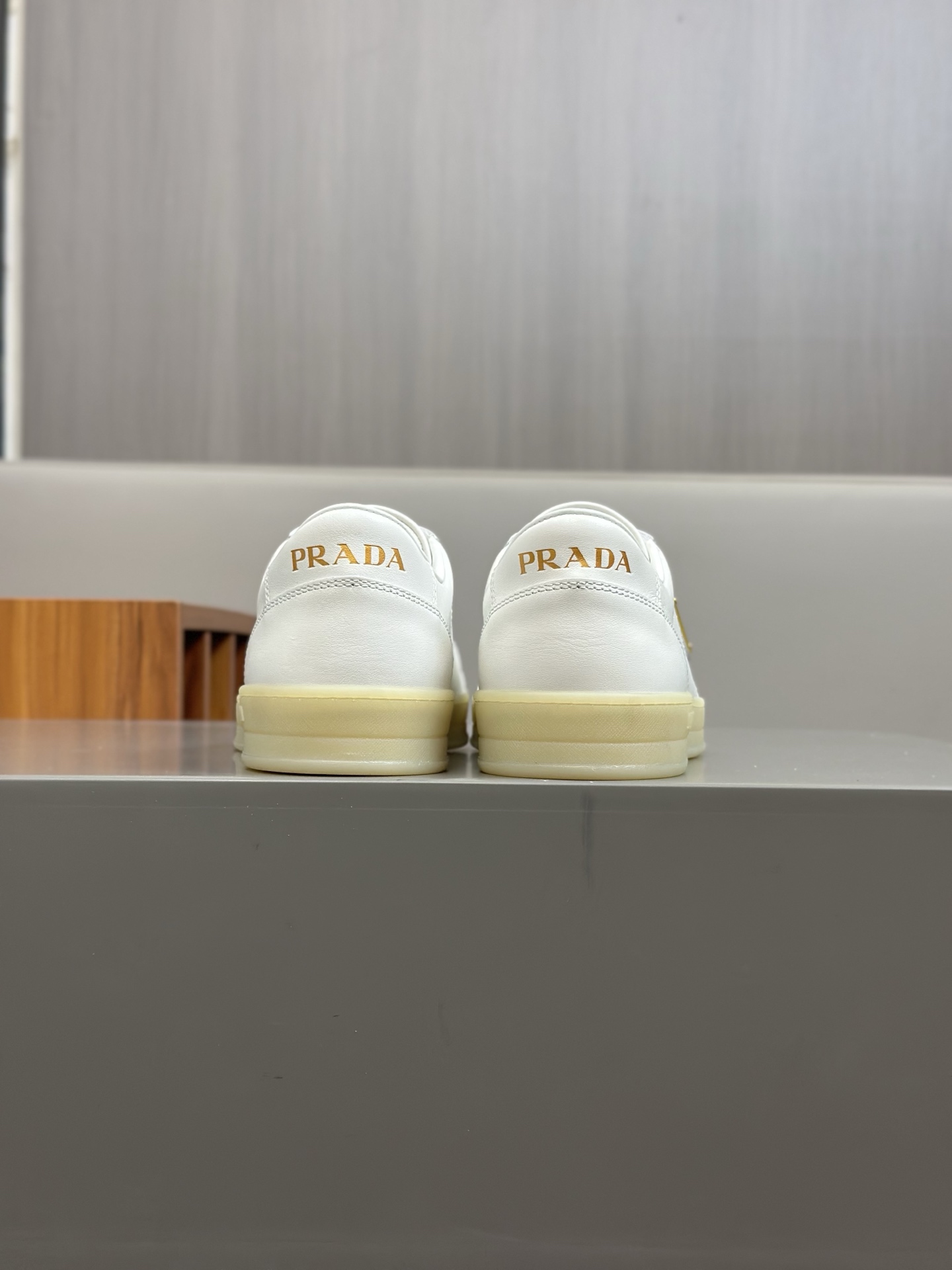Prada Men's White Leather Sneakers, Italian Craftsmanship, Sizes 39-44 10 i1742767050530 9299 0 8