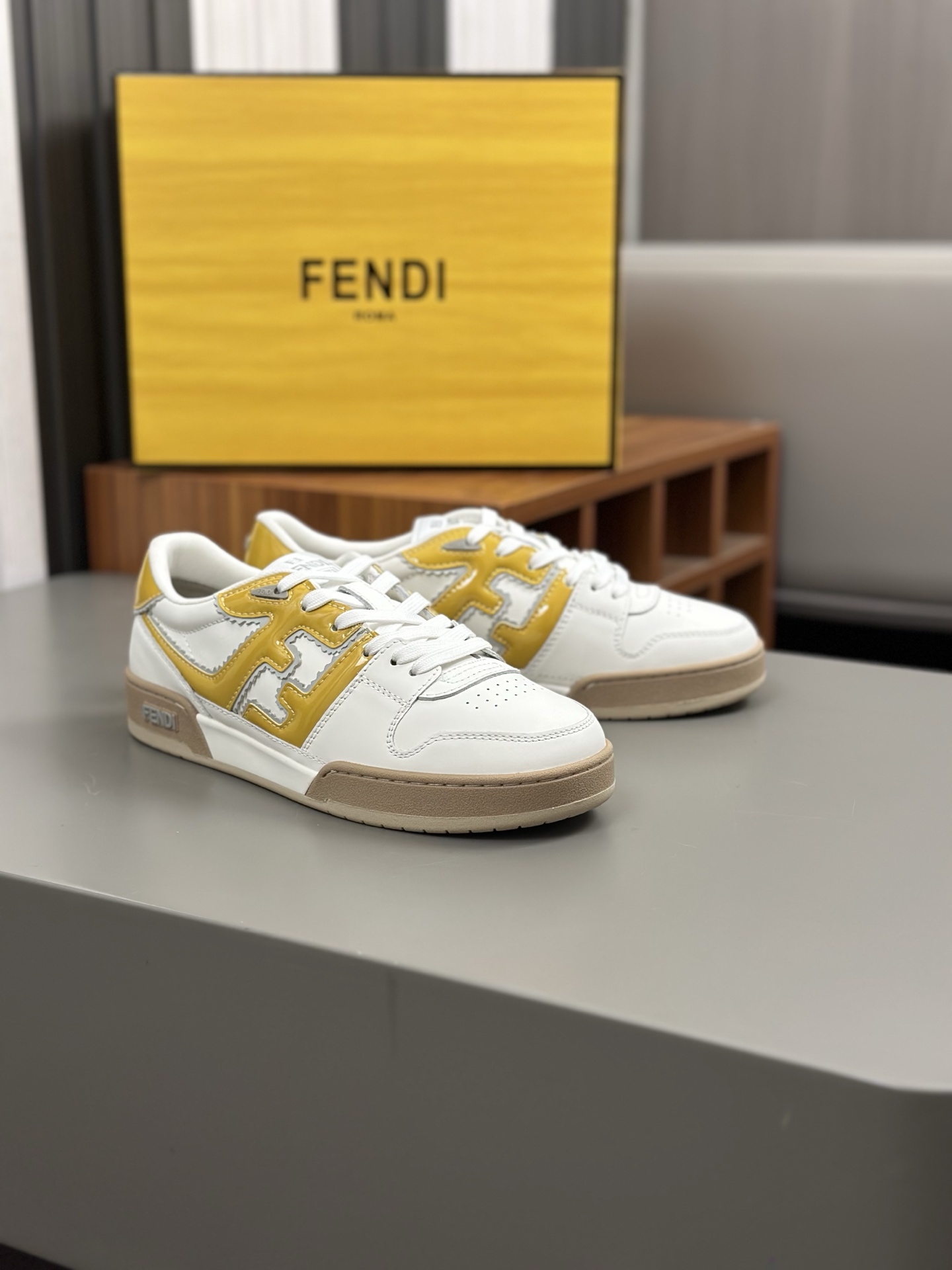 FD Nueva Pareja Vintage Clash Zapatillas de deporte Boardshorts en Fend* Partido Entrenador de diseñ