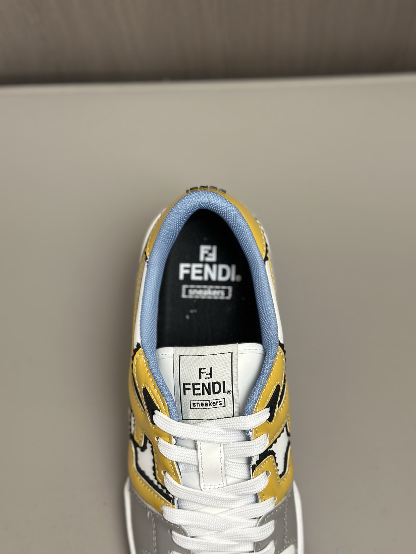 FD Nueva Pareja Vintage Clash Zapatillas de deporte Boardshorts en Fend* Partido Entrenador de diseñ