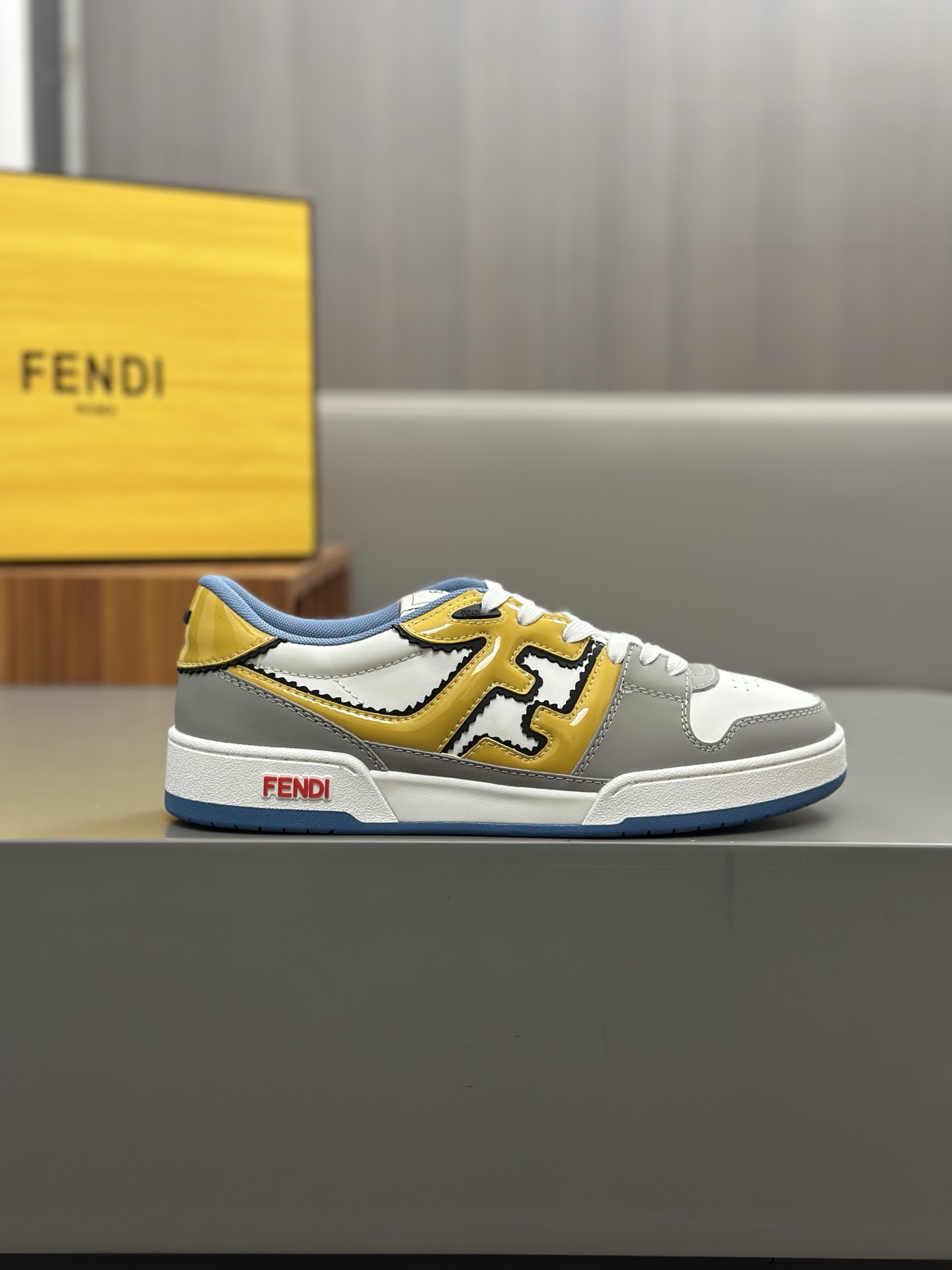 FD Nueva Pareja Vintage Clash Zapatillas de deporte Boardshorts en Fend* Partido Entrenador de diseñ
