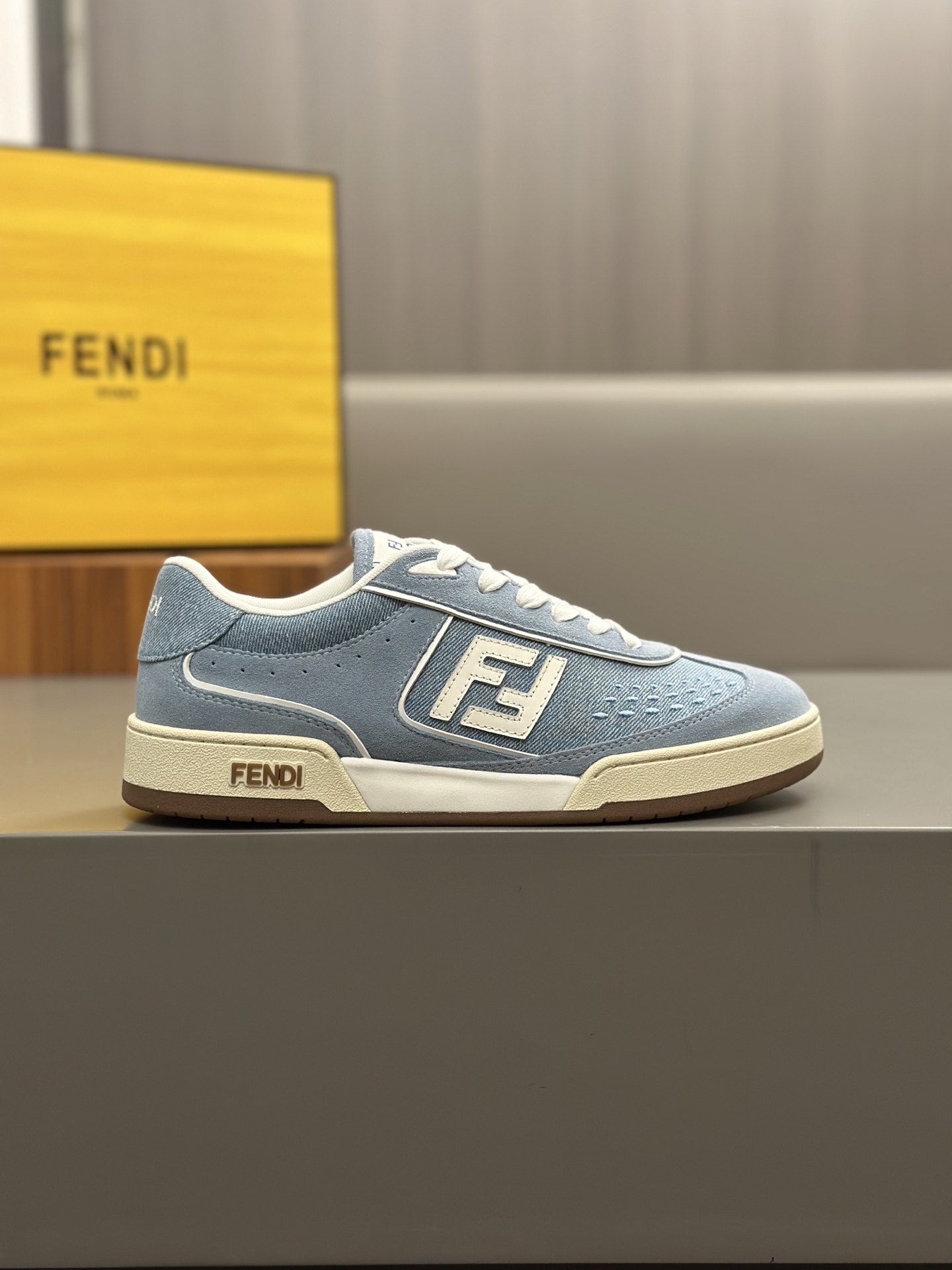 FD Nuevo Zapatillas deportivas Clash Vintage para pareja en Fend* Match Zapatillas deportivas de dis