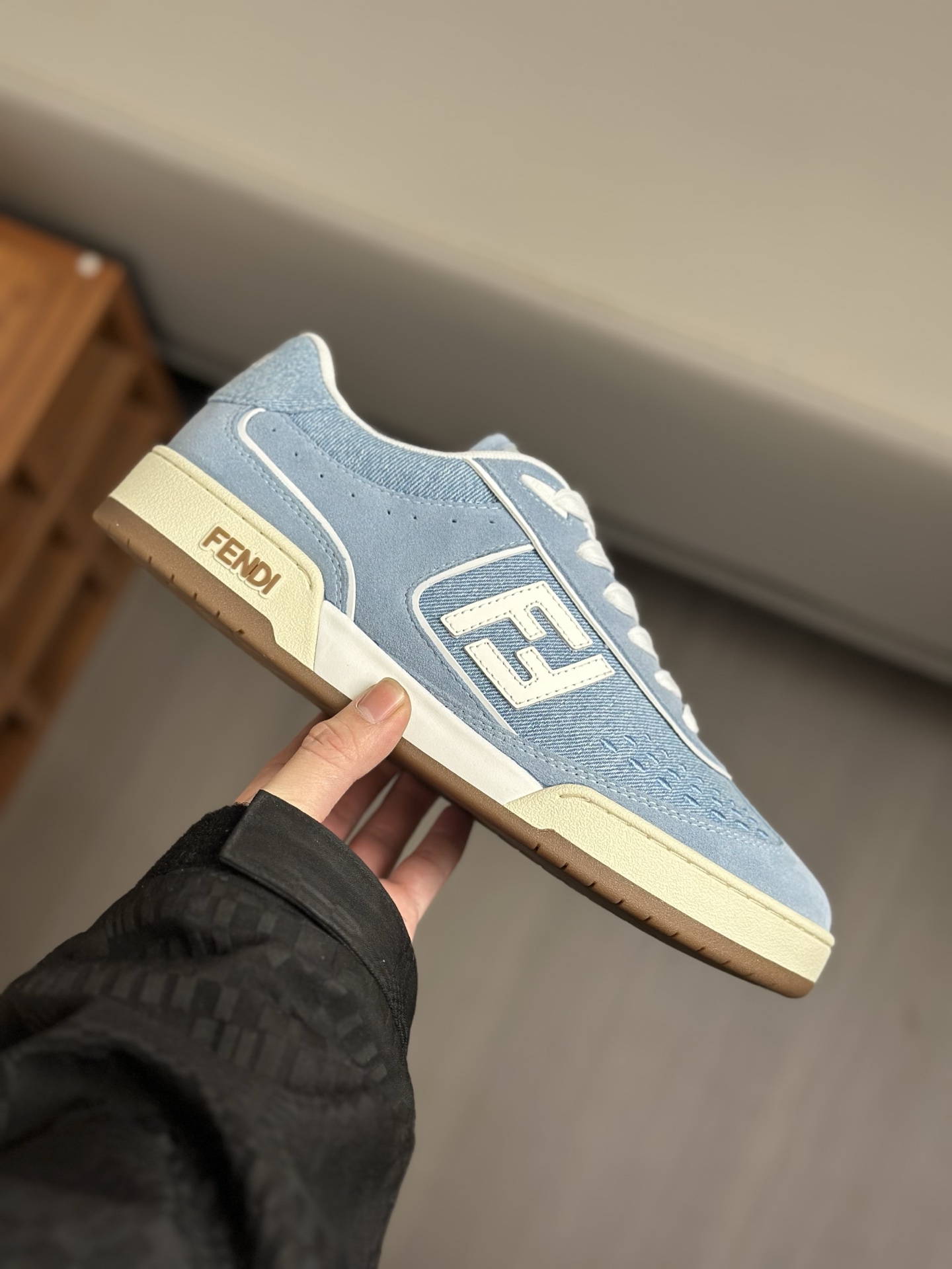 FD Nuevo Zapatillas deportivas Clash Vintage para pareja en Fend* Match Zapatillas deportivas de dis