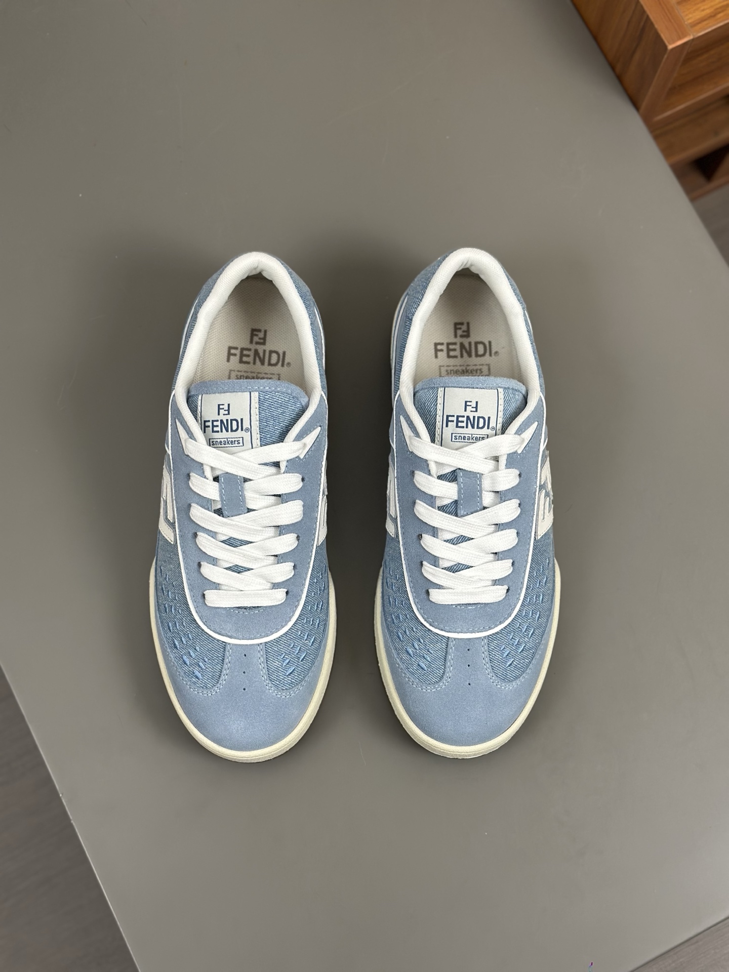 FD Nuevo Zapatillas deportivas Clash Vintage para pareja en Fend* Match Zapatillas deportivas de dis
