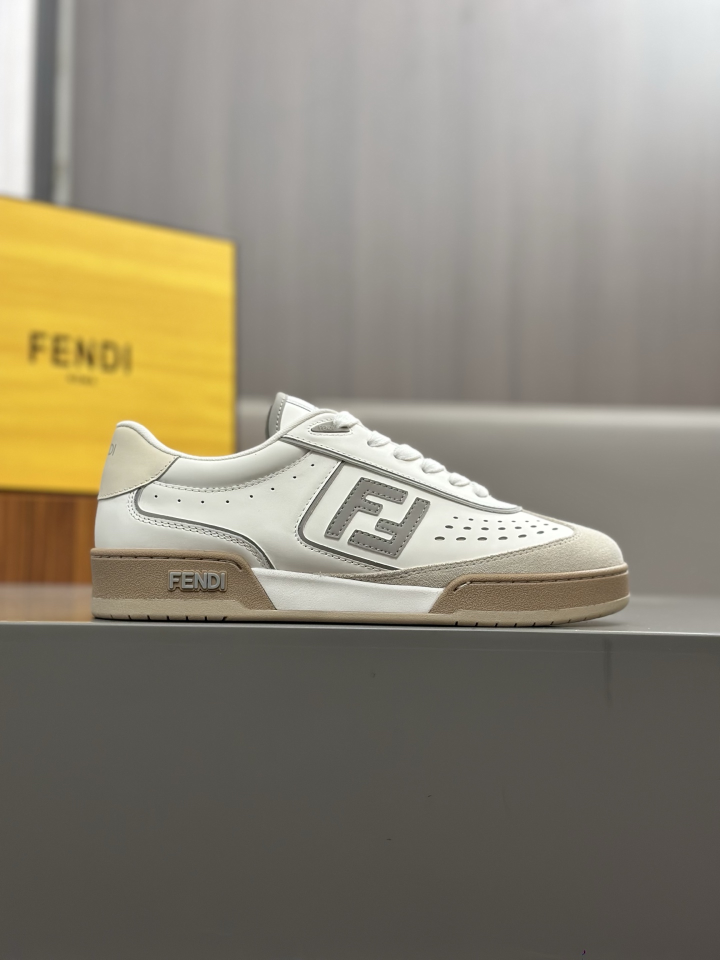 FD Nuevo Zapatillas deportivas Clash Vintage para pareja en Fend* Match Zapatillas deportivas de dis