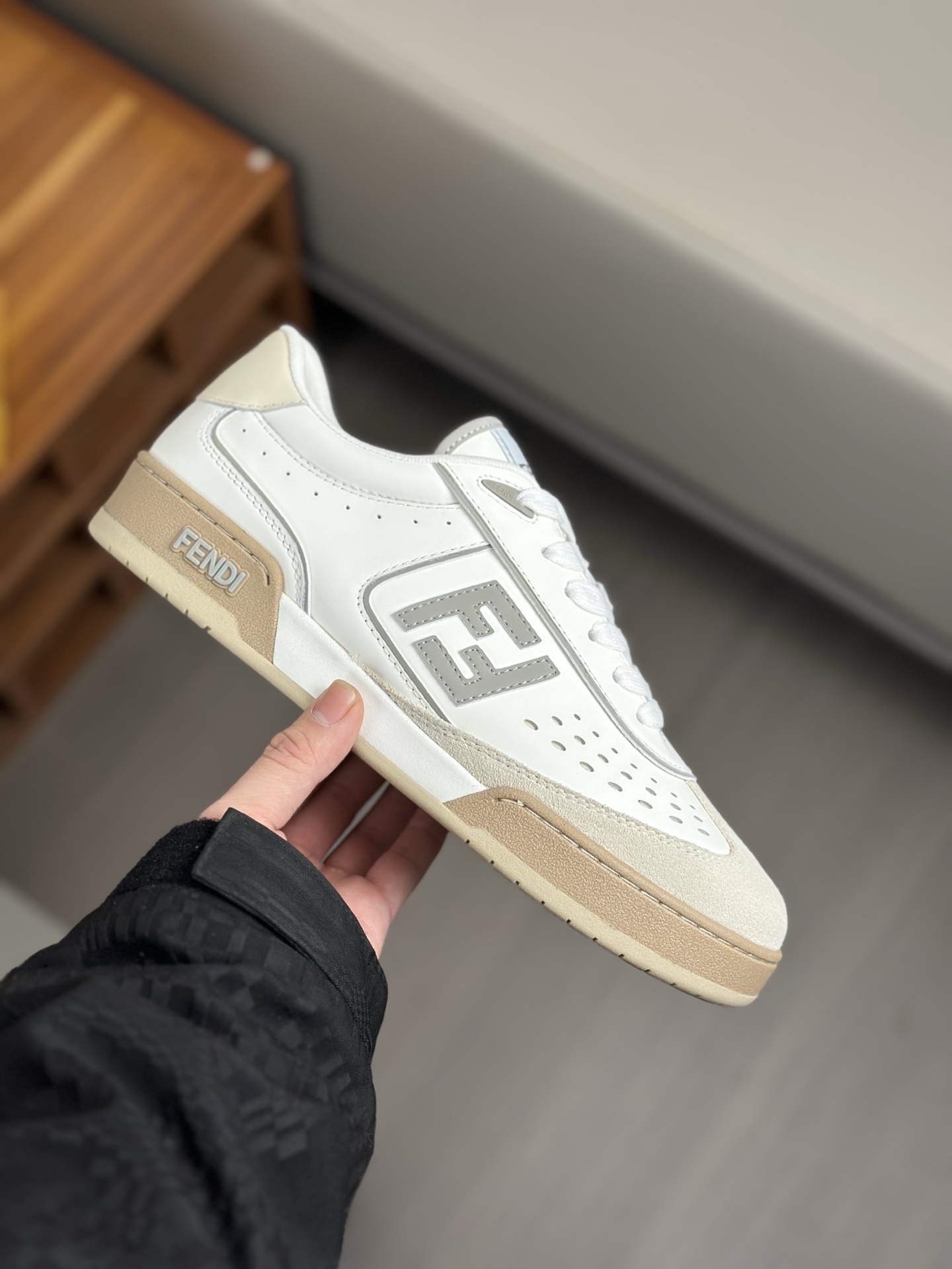 FD Nuevo Zapatillas deportivas Clash Vintage para pareja en Fend* Match Zapatillas deportivas de dis
