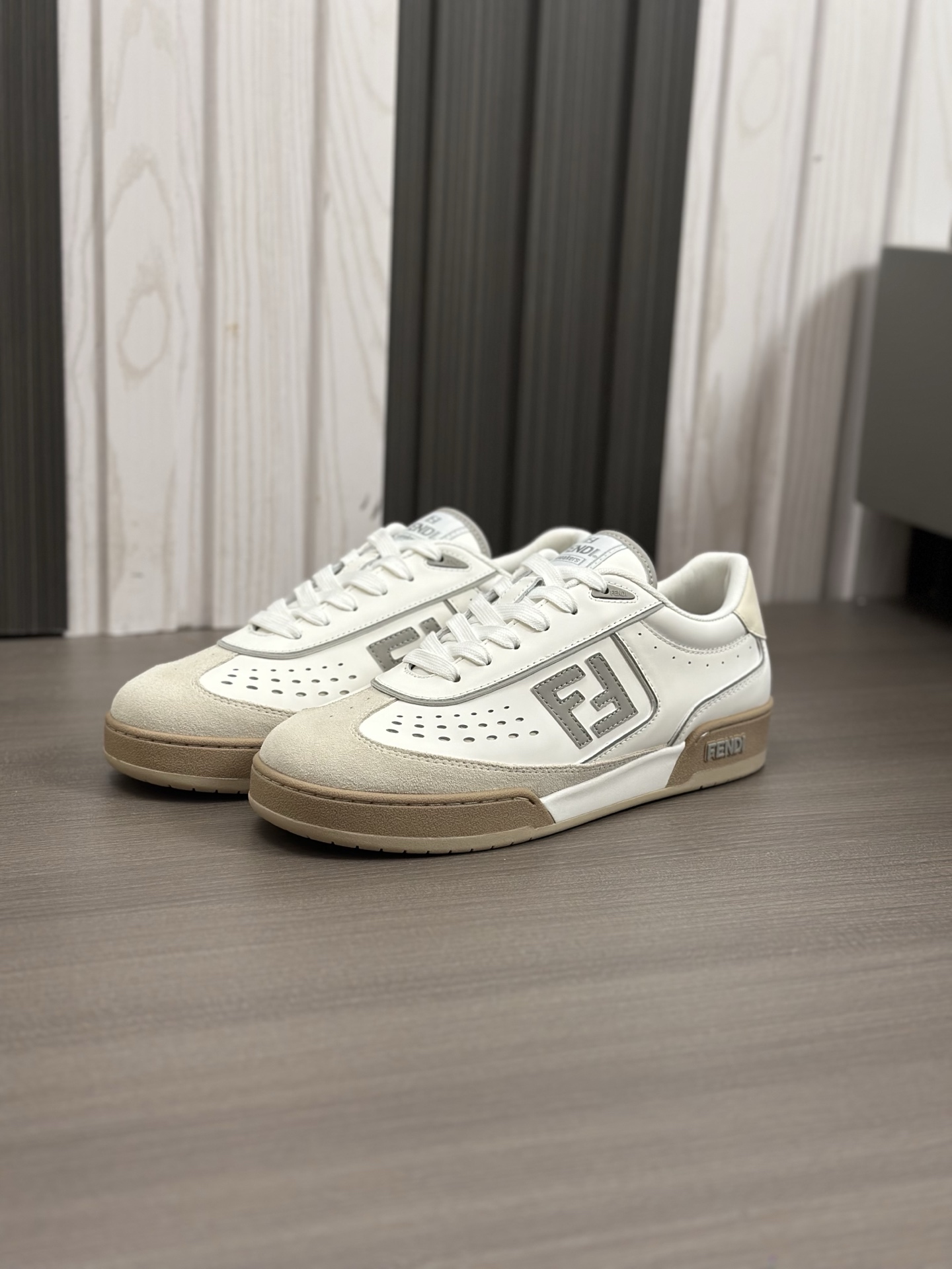 FD Nuevo Zapatillas deportivas Clash Vintage para pareja en Fend* Match Zapatillas deportivas de dis