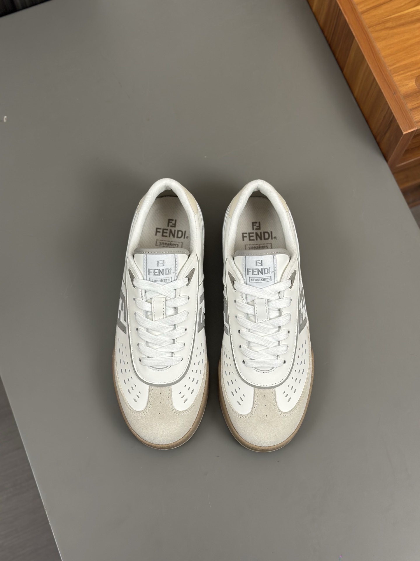 FD Nuevo Zapatillas deportivas Clash Vintage para pareja en Fend* Match Zapatillas deportivas de dis