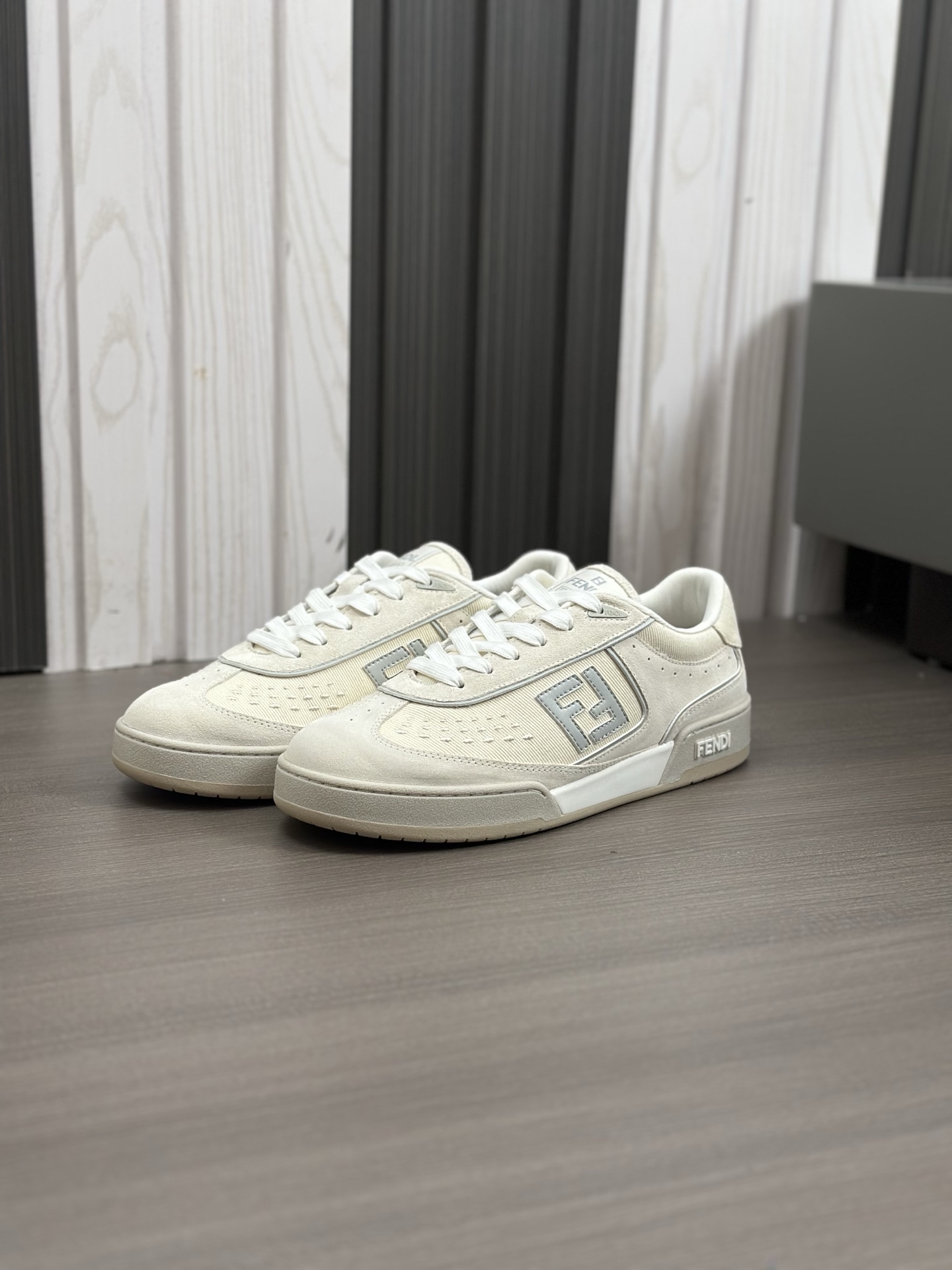 FD Nuevo Zapatillas deportivas Clash Vintage para pareja en Fend* Match Zapatillas deportivas de dis