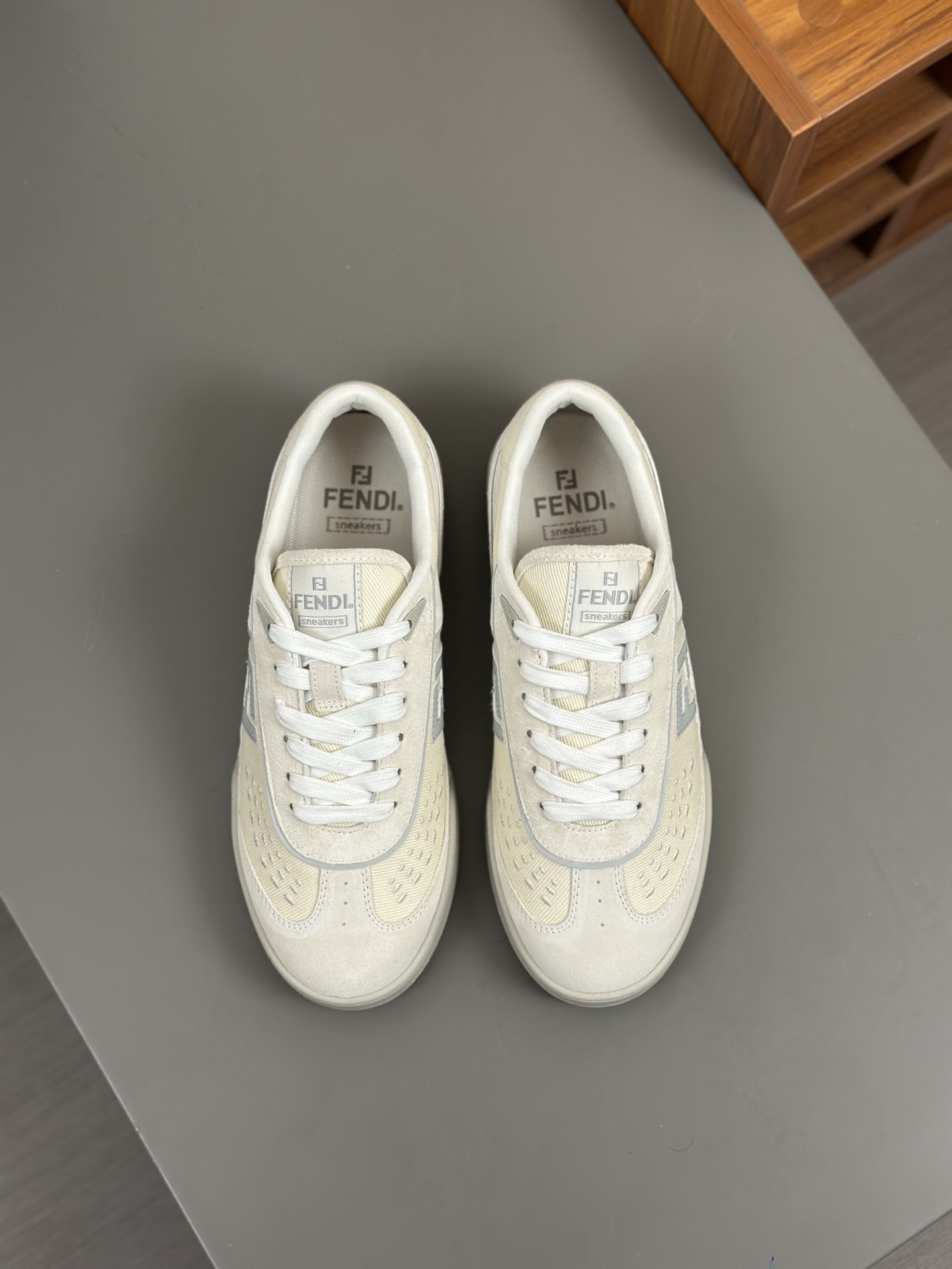 FD Nuevo Zapatillas deportivas Clash Vintage para pareja en Fend* Match Zapatillas deportivas de dis