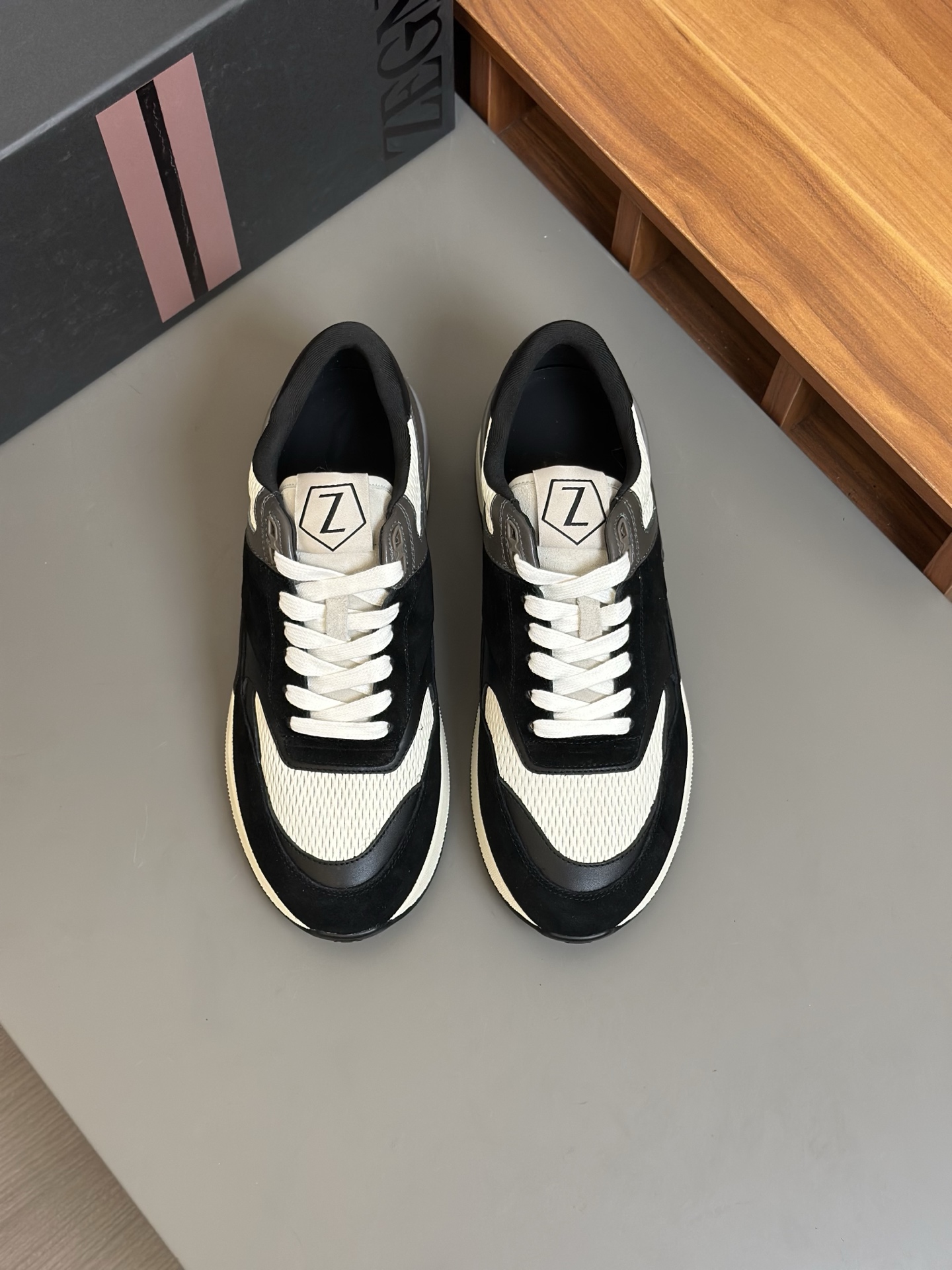 NO:275299,ZEGNA Men's Shoes Men's Sneakers!  Luxury casual shoes, the latest catwalk style is synchronized on the official website!  PRODUCT INFORMATIONMONTE (MN·TE) means 