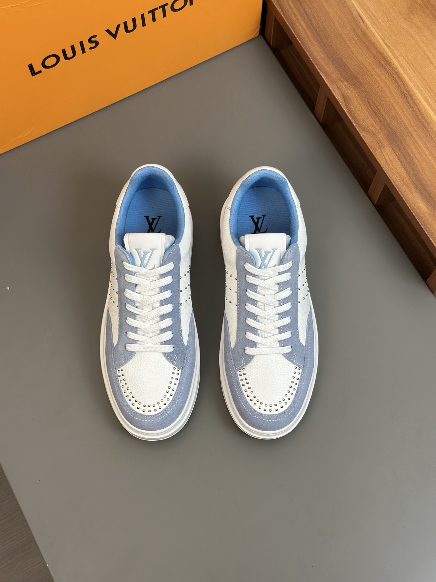 Louis Vuitton Men's Beverly Hills Monogram Sneakers, Size 38-44 1 Louis Vuitton Men's Beverly Hills Monogram Sneakers, Size 38-44