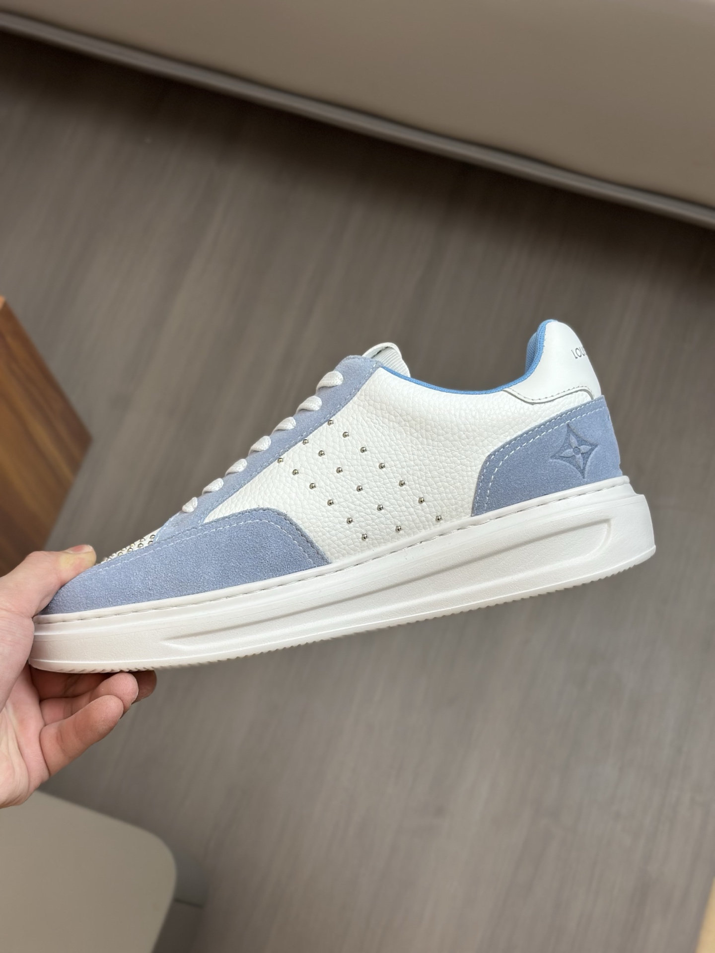 Louis Vuitton Men's Beverly Hills Monogram Sneakers, Size 38-44 8 i1743148289703 1615 0 6