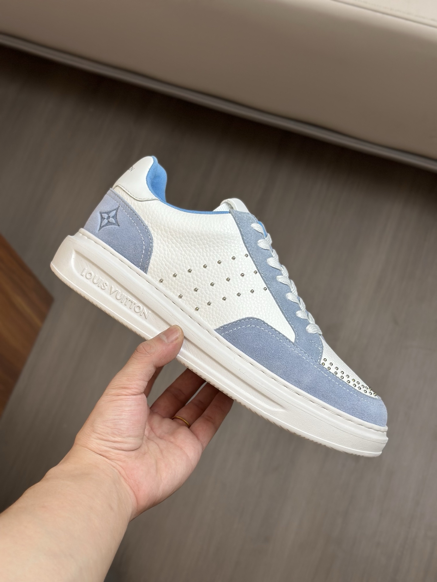 Louis Vuitton Men's Beverly Hills Monogram Sneakers, Size 38-44 6 i1743148289741 4313 0 4