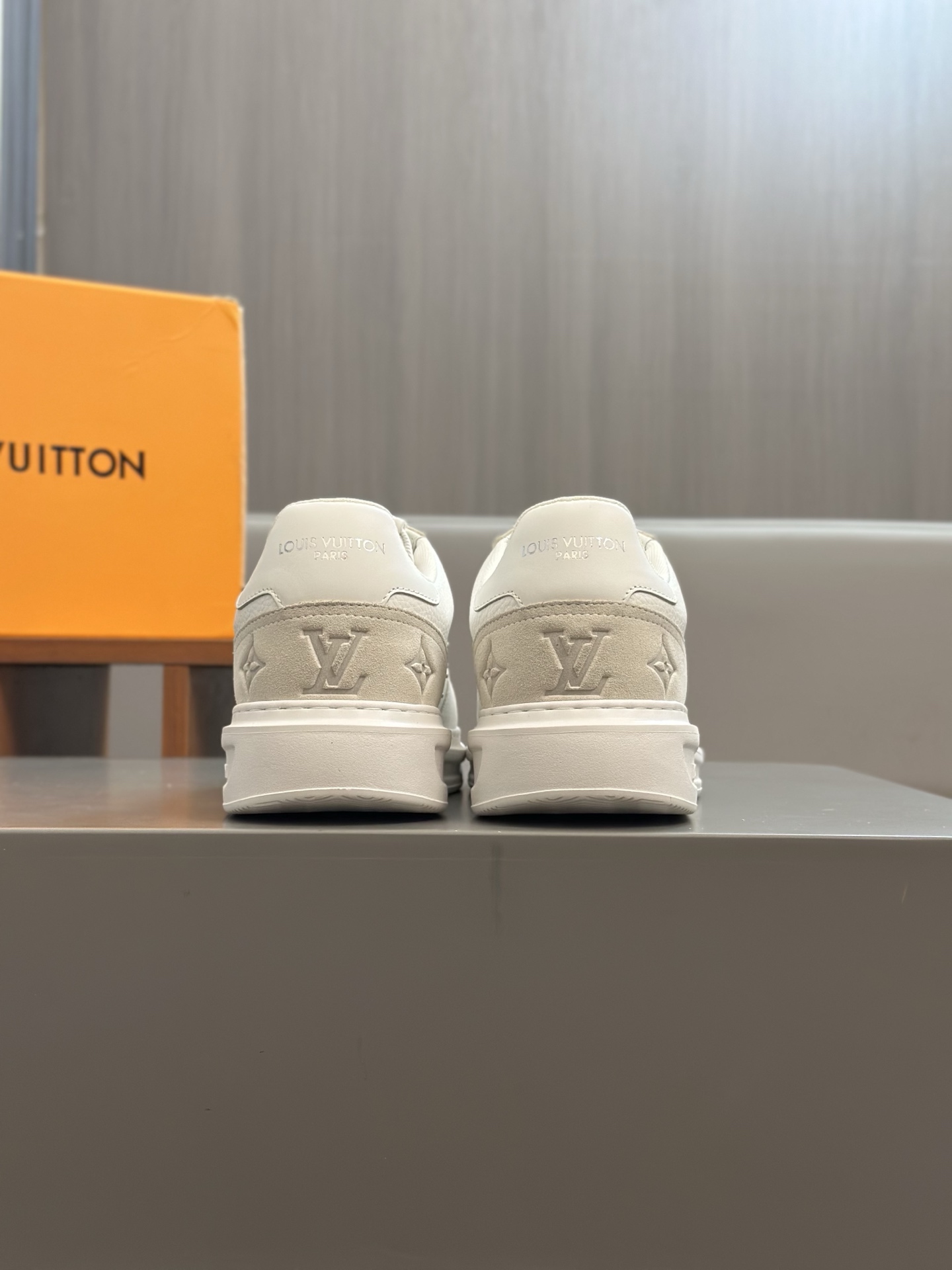Louis Vuitton Beverly Hills Monogram Sneakers White Leather, Size 38-44 8 i1743148329187 6201 0 6
