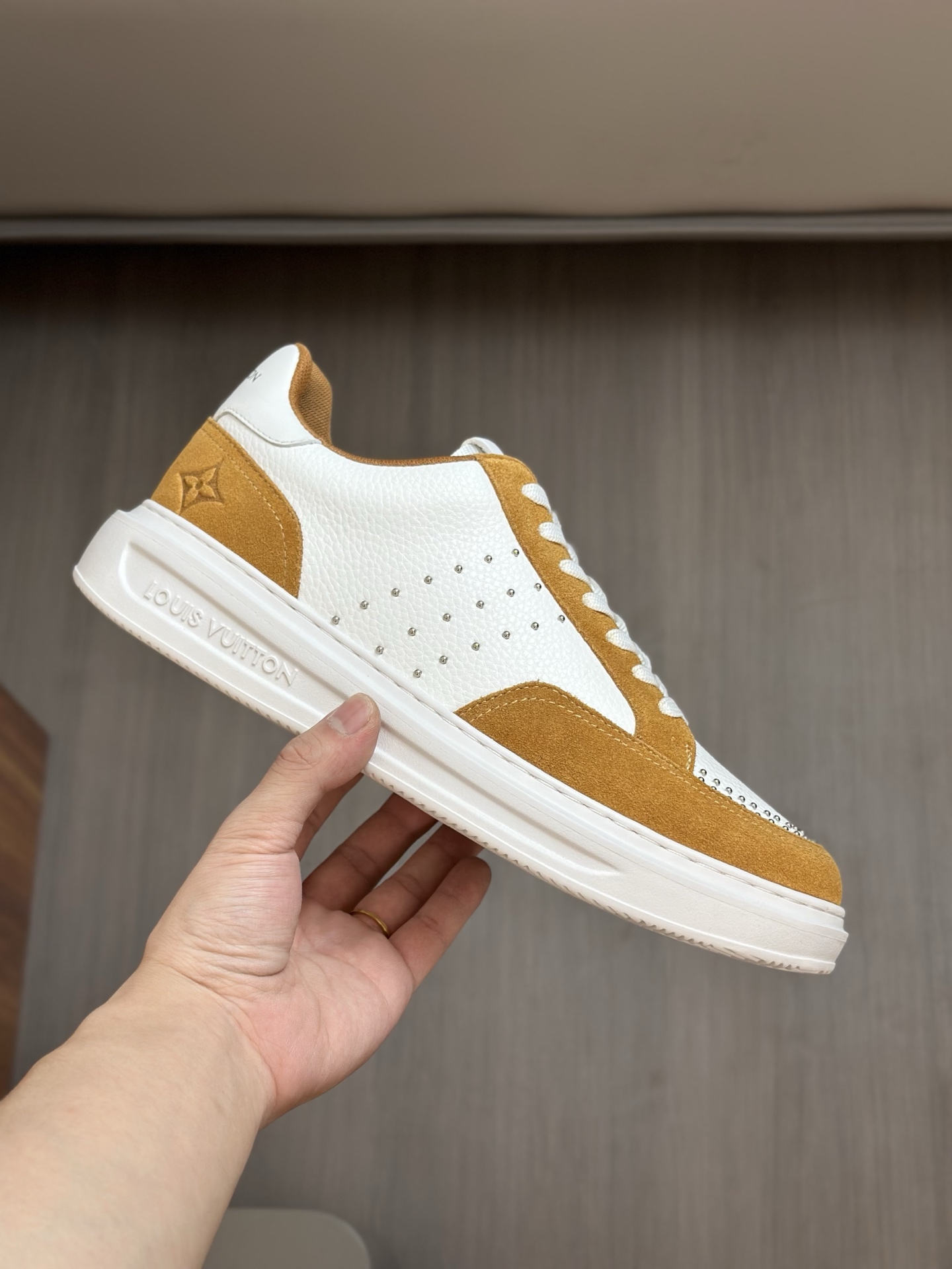 Louis Vuitton Men's Beverly Hills Monogram Leather Sneakers Size 38-44 5 i1743148345137 3574 0 3