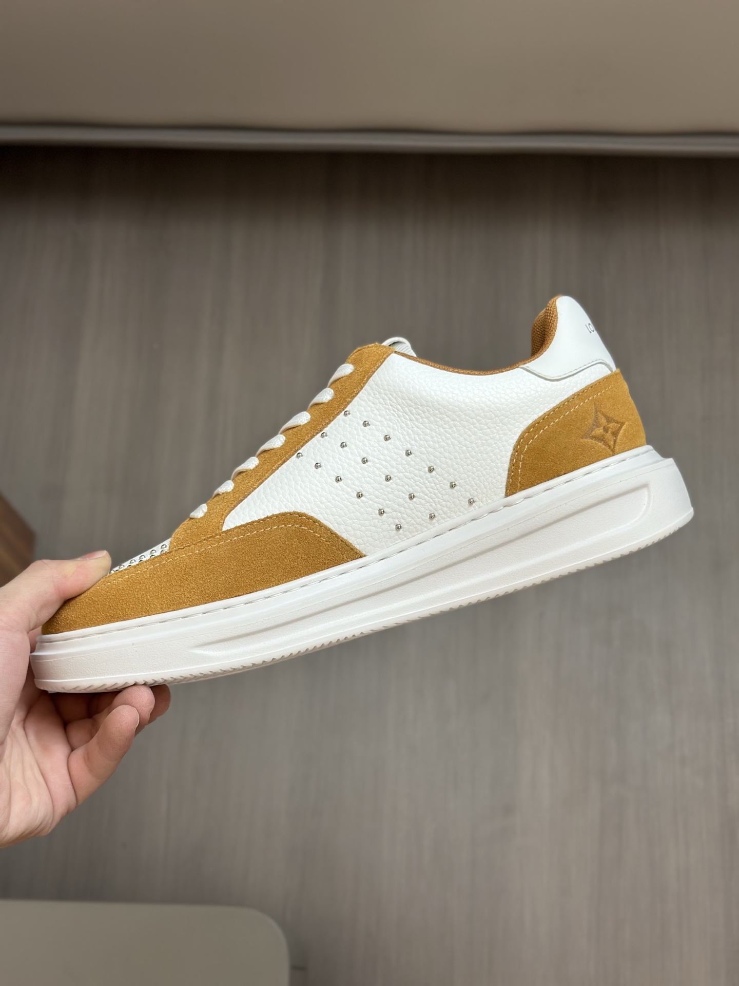 Louis Vuitton Men's Beverly Hills Monogram Leather Sneakers Size 38-44 8 i1743148345138 8184 0 6
