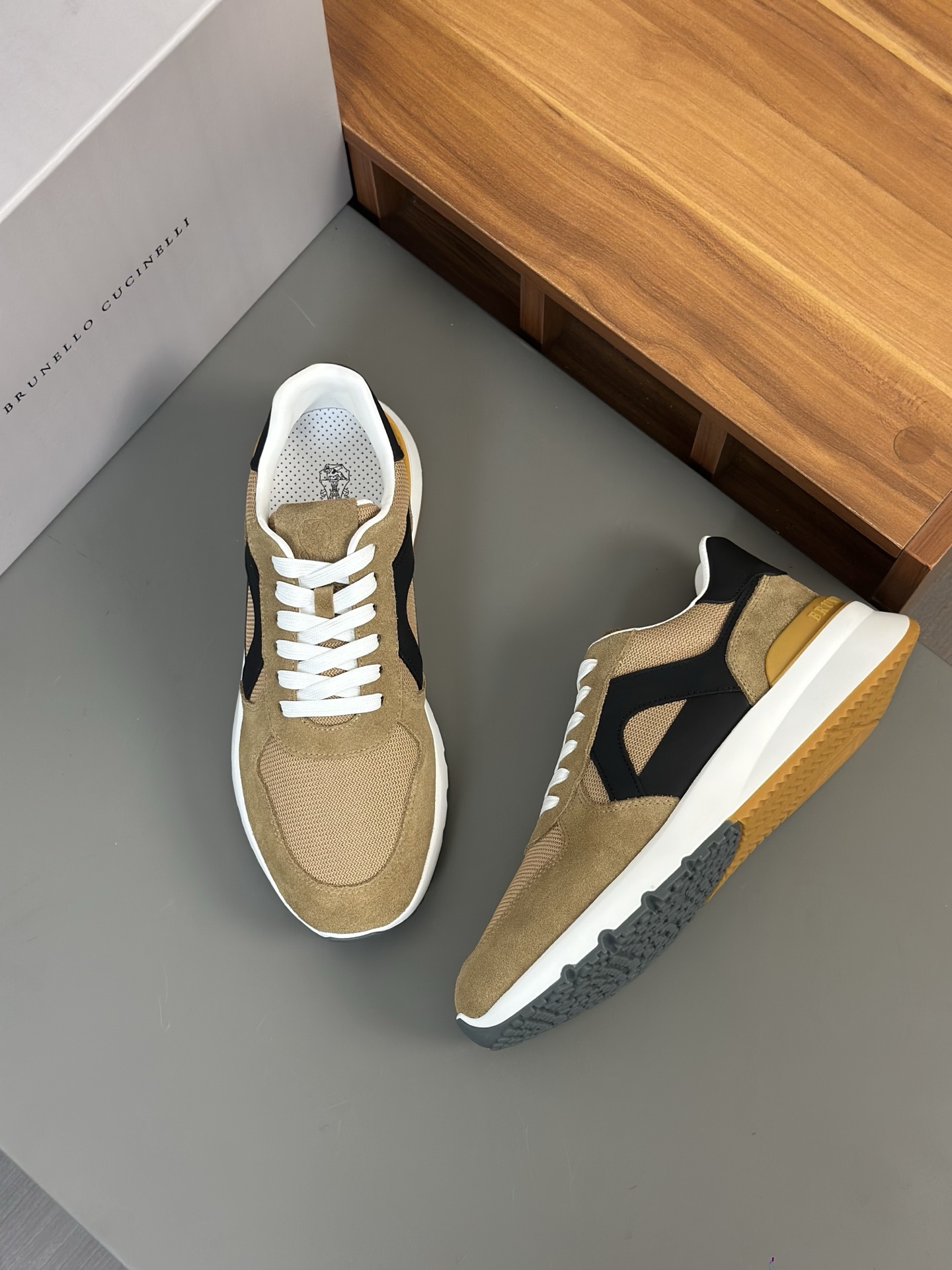 Brunello Cucinelli Suede Sneakers for Men - Casual Style, Ultimate Comfort 3 i1743404795869 2324 0 1