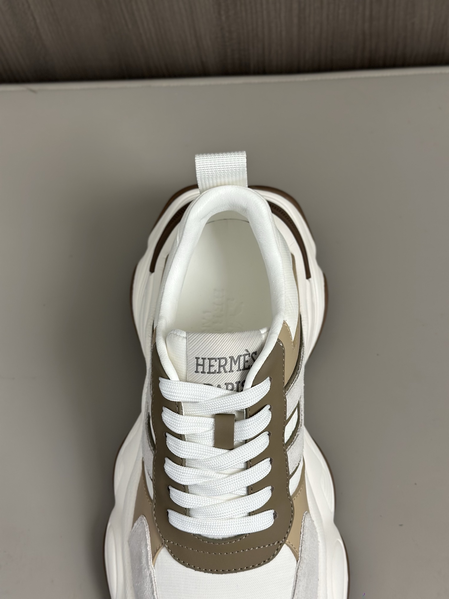 Hermes Men's High-Top Casual Sneakers in Calfskin, Modern Urban Style 8 i1743406477450 2189 0 6