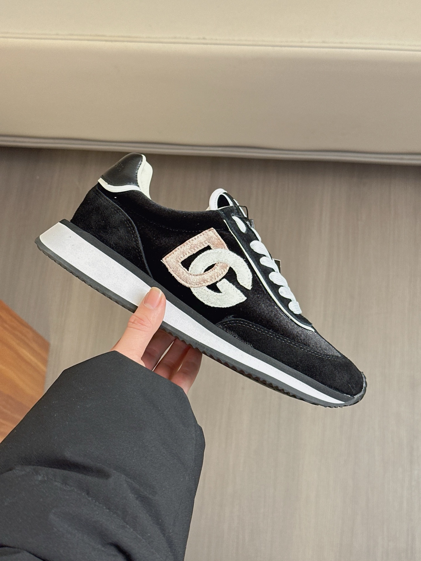 --Nuevo--Dolce&Gabbana--DG de gama alta de los hombres zapatos deportivo-casual. Mostrador superior 