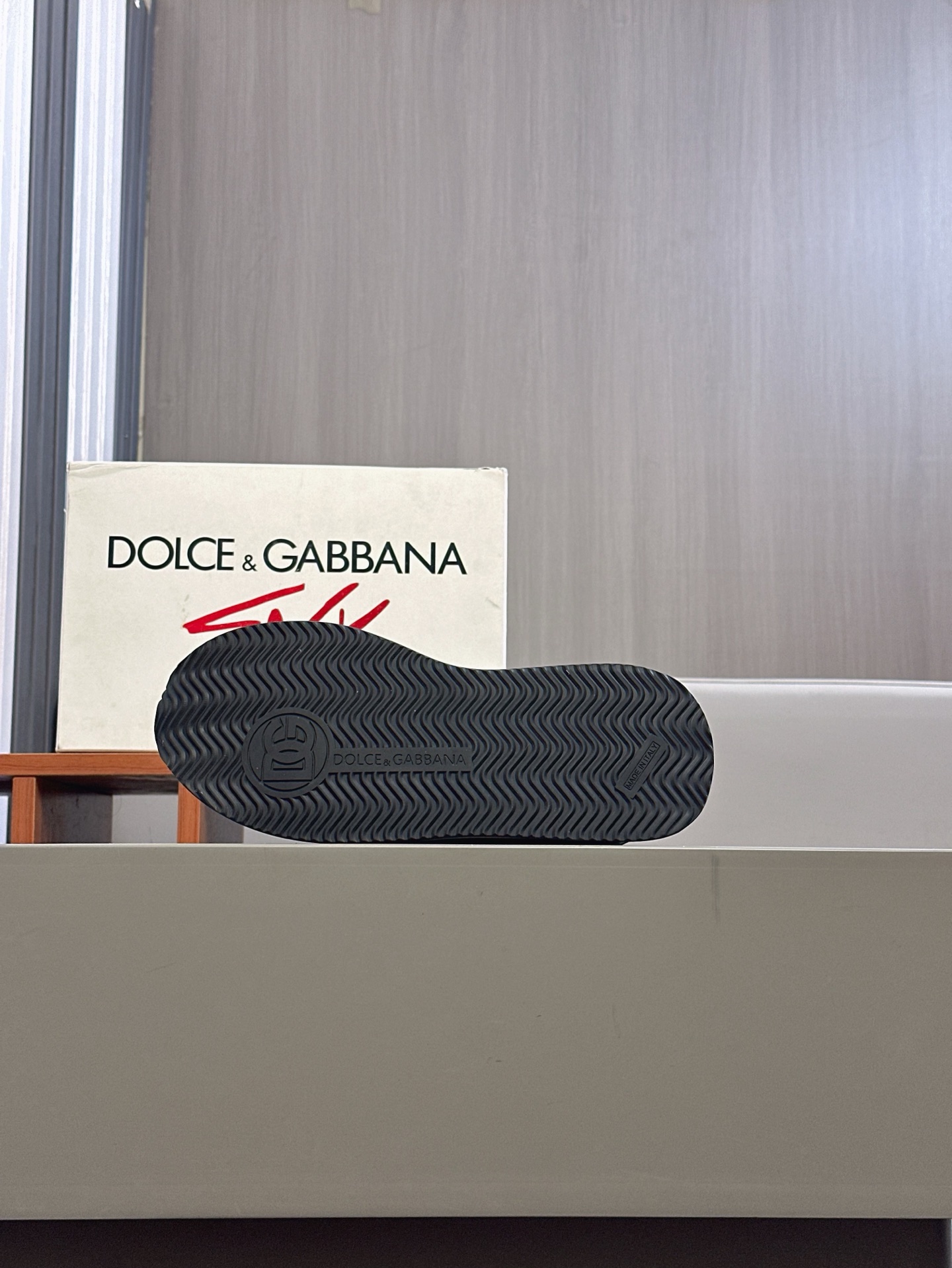 --Nuevo--Dolce&Gabbana--DG de gama alta de los hombres zapatos deportivo-casual. Mostrador superior 