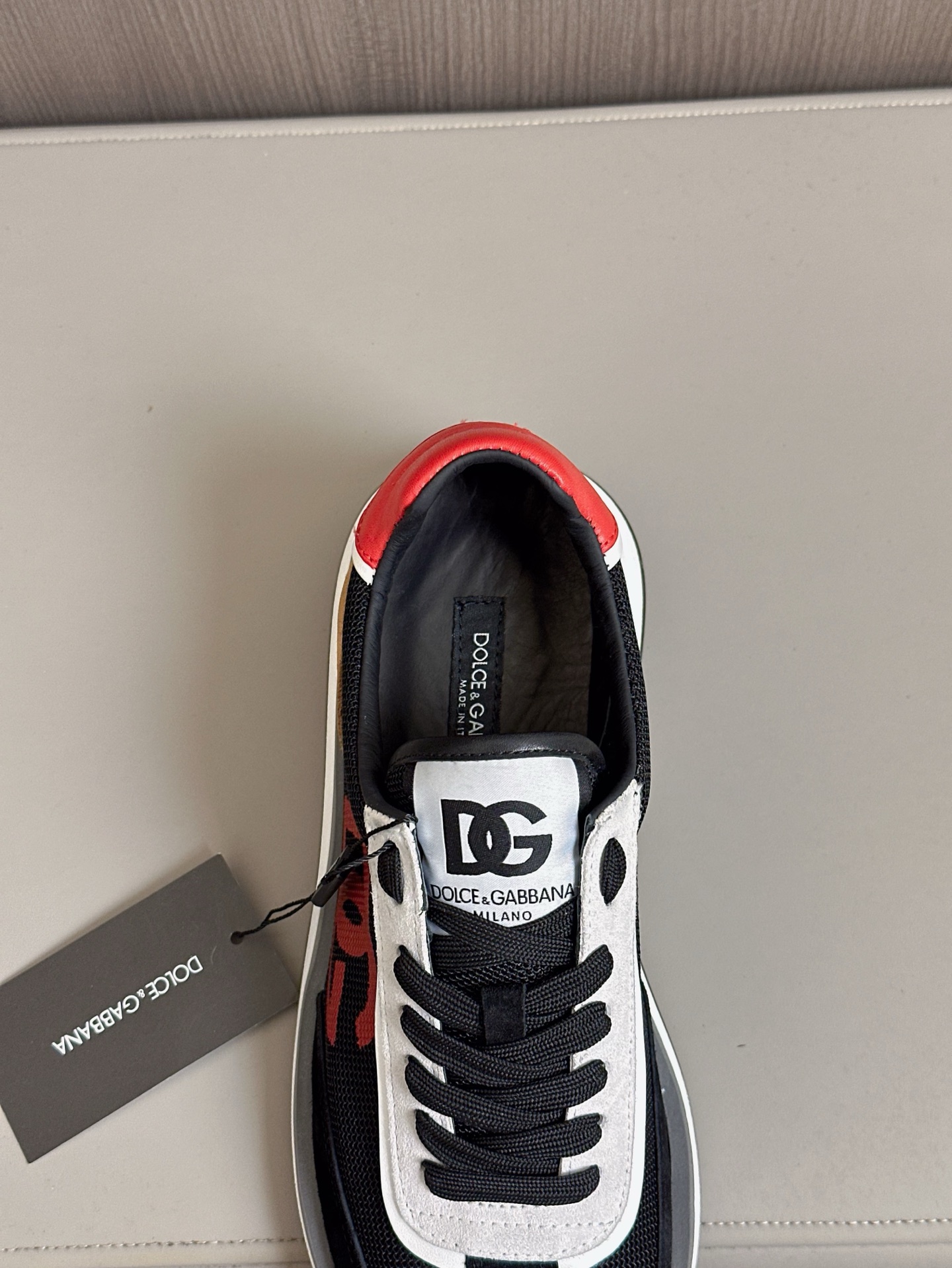 --Nuevo--Dolce&Gabbana--DG de gama alta de los hombres zapatos deportivo-casual. Mostrador superior 