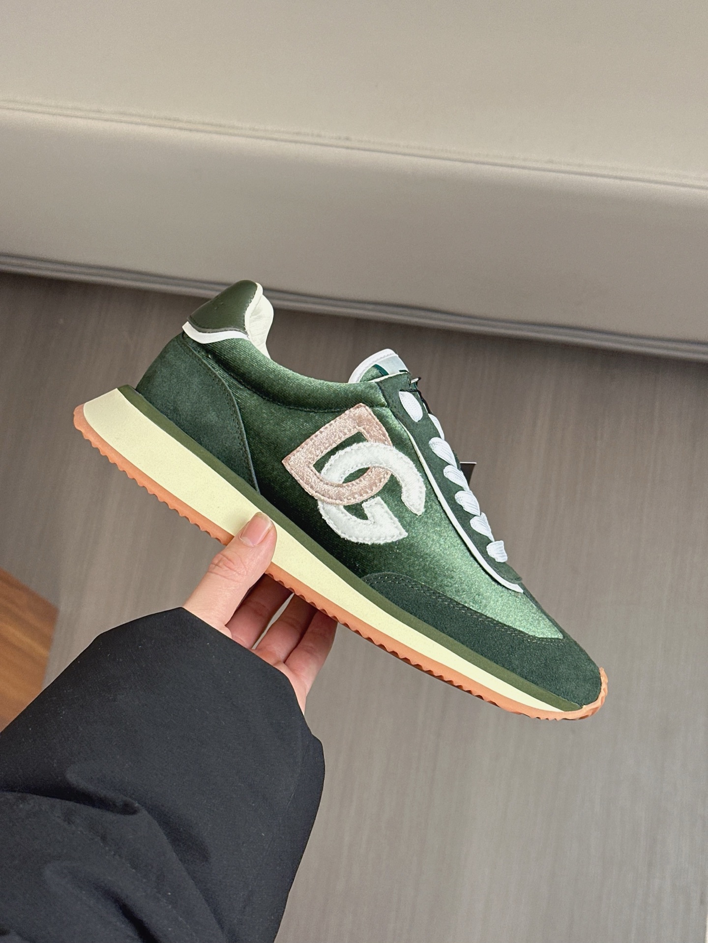 --Nuevo--Dolce&Gabbana--DG de gama alta de los hombres zapatos deportivo-casual. Mostrador superior 
