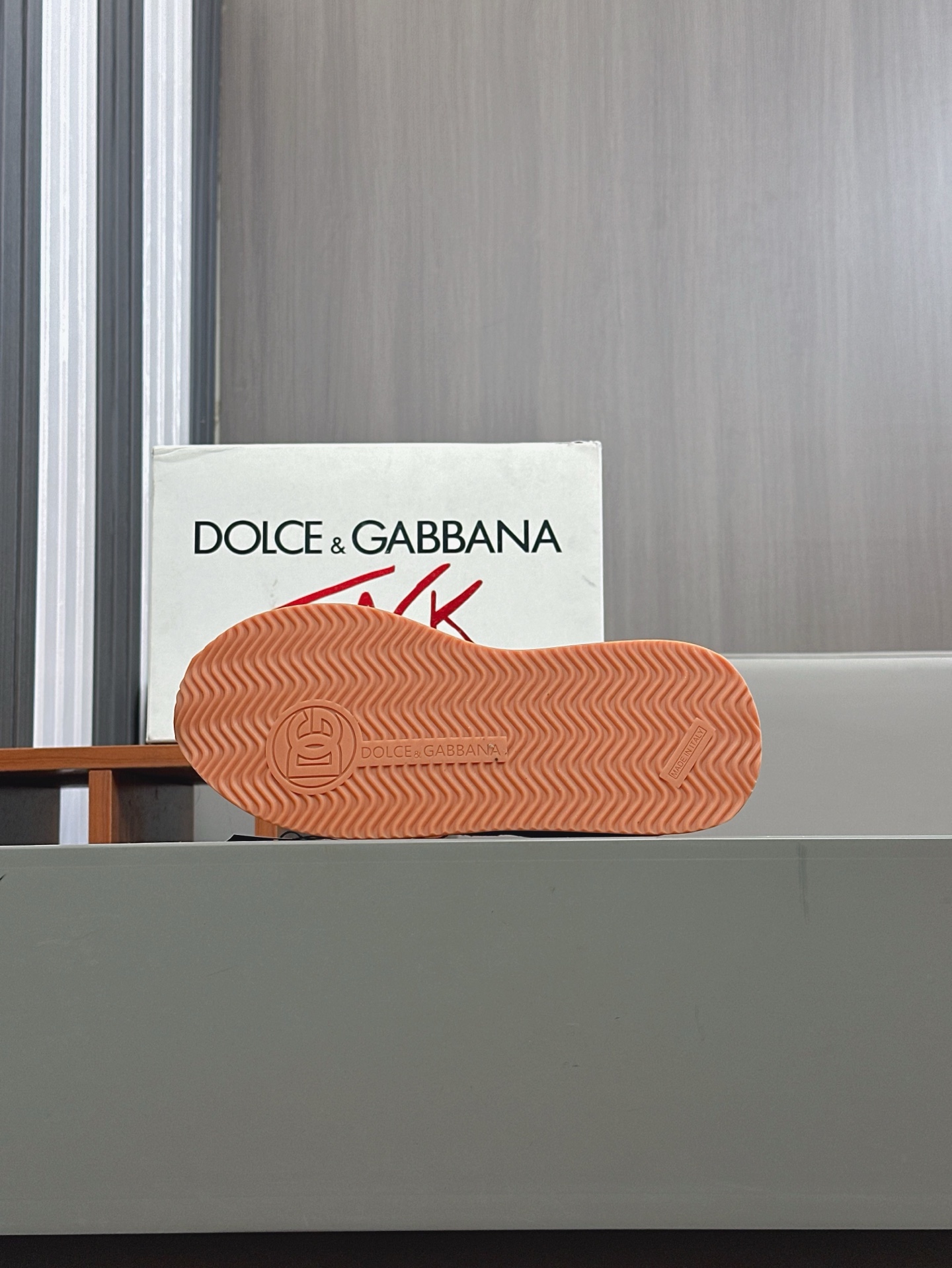 --Nuevo--Dolce&Gabbana--DG de gama alta de los hombres zapatos deportivo-casual. Mostrador superior 