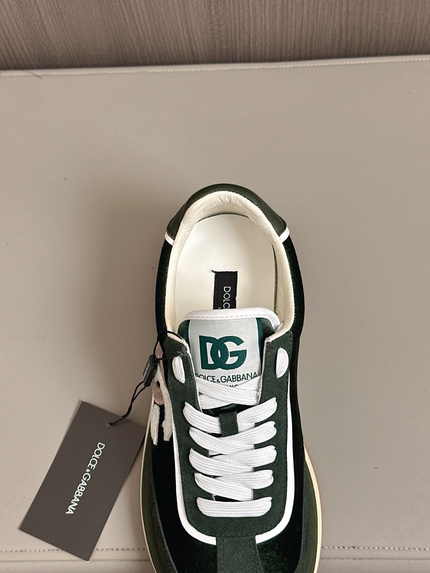 --Nuevo--Dolce&Gabbana--DG de gama alta de los hombres zapatos deportivo-casual. Mostrador superior 