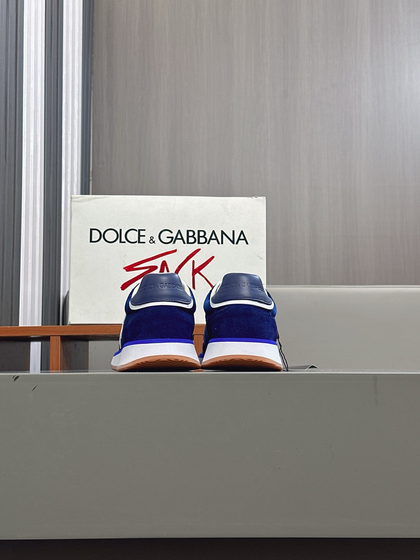 --Nuevo--Dolce&Gabbana--DG de gama alta de los hombres zapatos deportivo-casual. Mostrador superior 