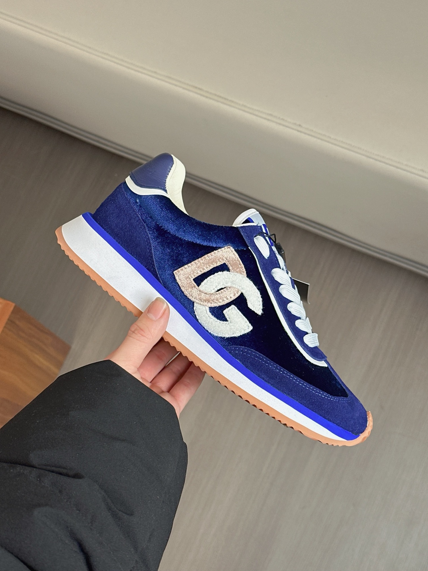 --Nuevo--Dolce&Gabbana--DG de gama alta de los hombres zapatos deportivo-casual. Mostrador superior 