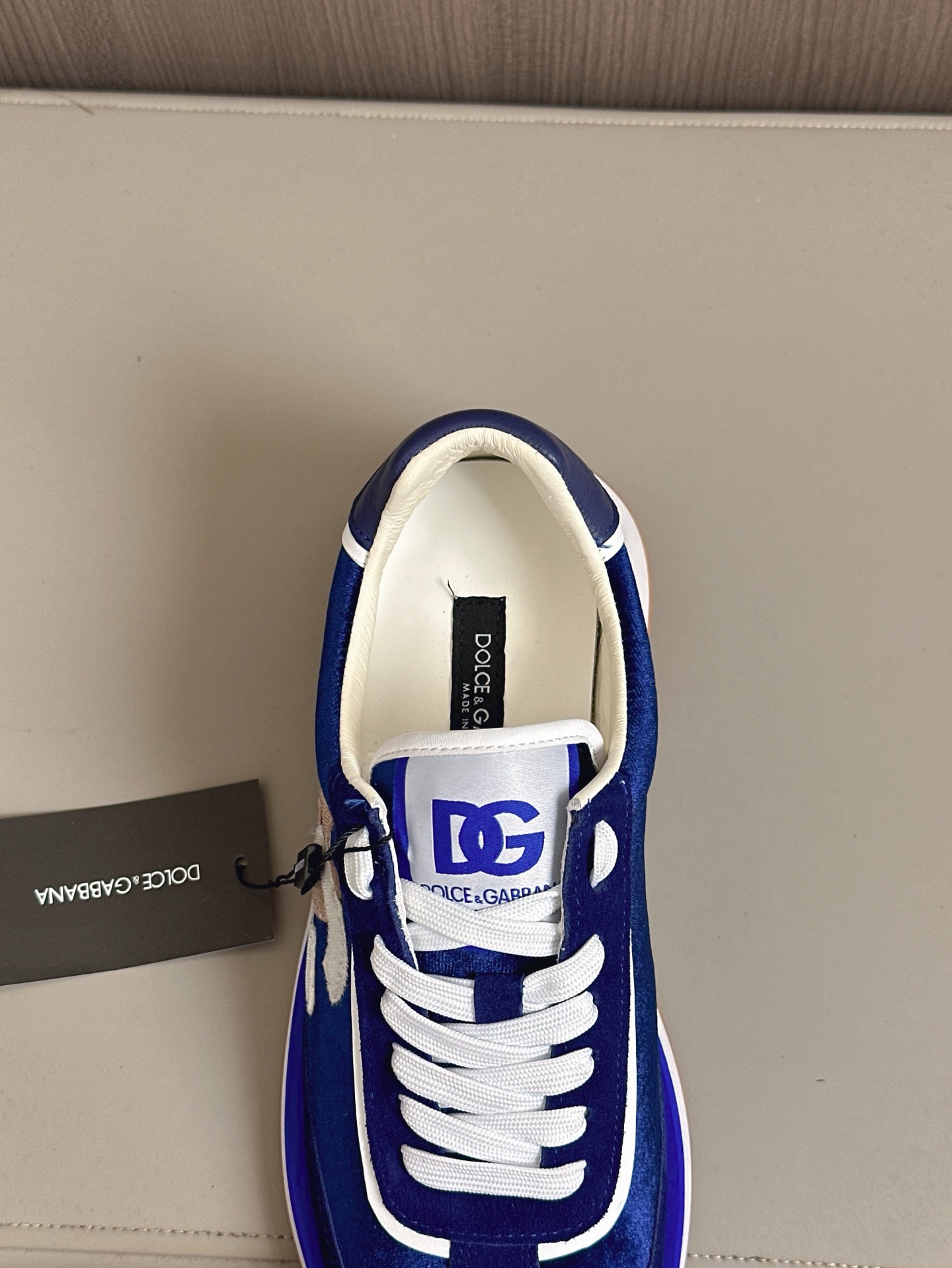 --Nuevo--Dolce&Gabbana--DG de gama alta de los hombres zapatos deportivo-casual. Mostrador superior 