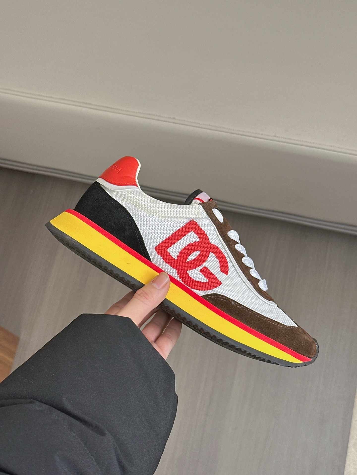 --Nuevo--Dolce&Gabbana--DG de gama alta de los hombres zapatos deportivo-casual. Mostrador superior 