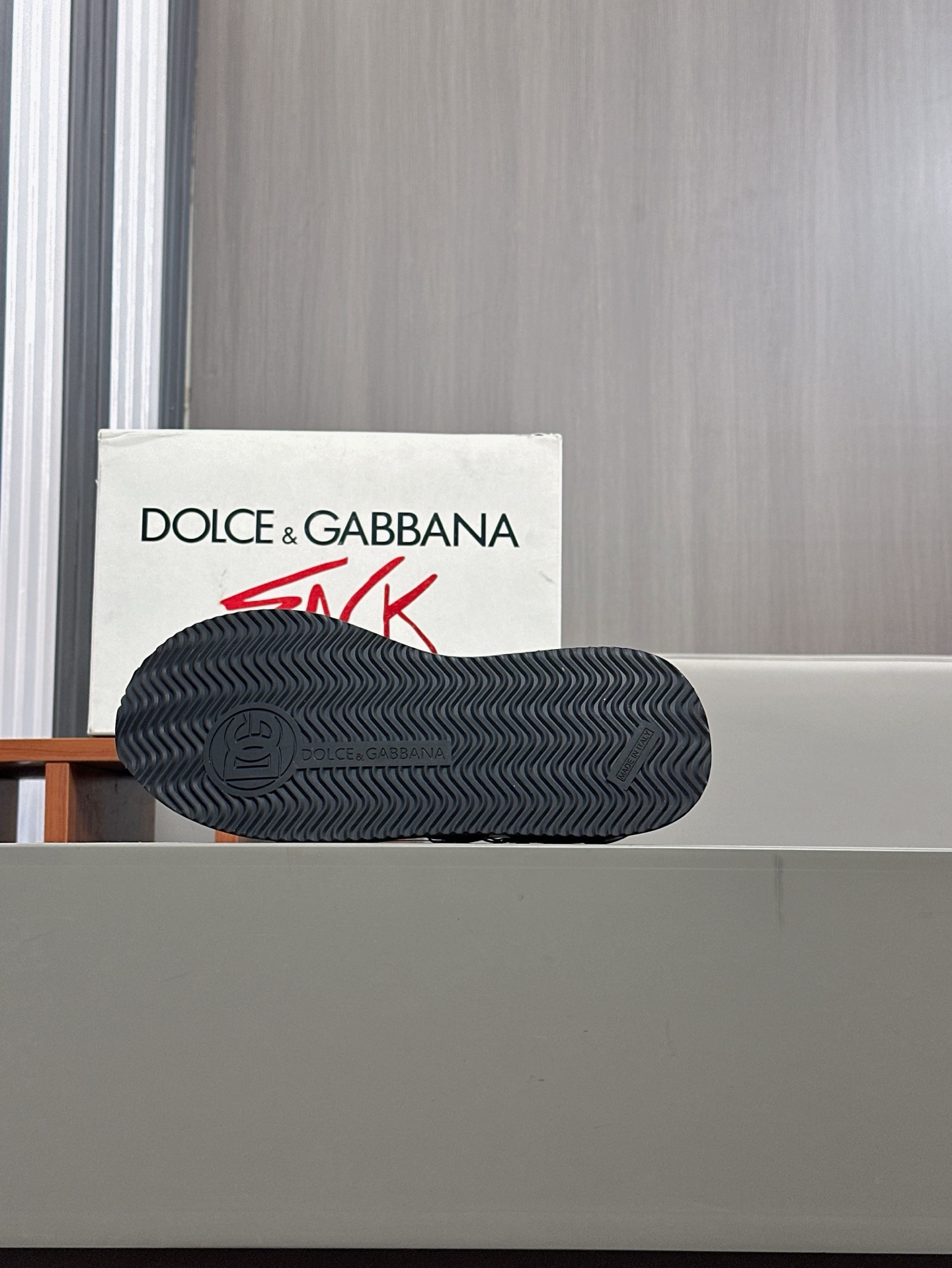--Nuevo--Dolce&Gabbana--DG de gama alta de los hombres zapatos deportivo-casual. Mostrador superior 
