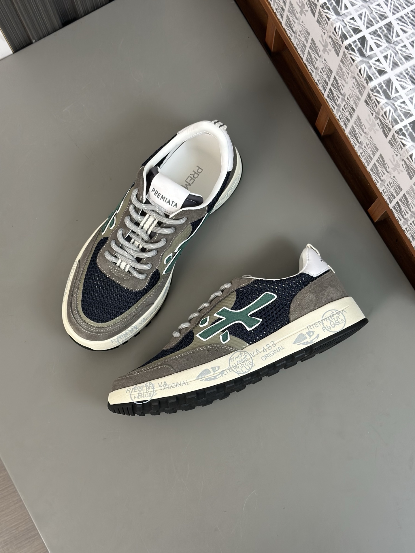 --Nuevos productos-- Pre*Pramilla de gama alta de los hombres de lana zapatos deportivos casuales ma