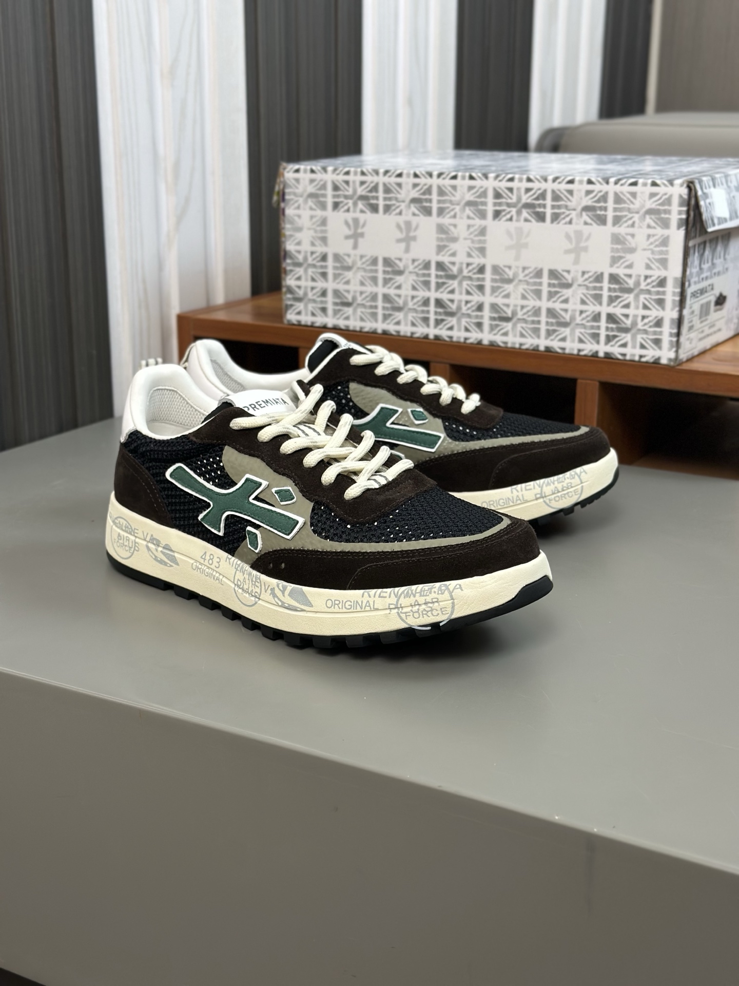 --Nuevos productos-- Pre*Pramilla de gama alta de los hombres de lana zapatos deportivos casuales ma
