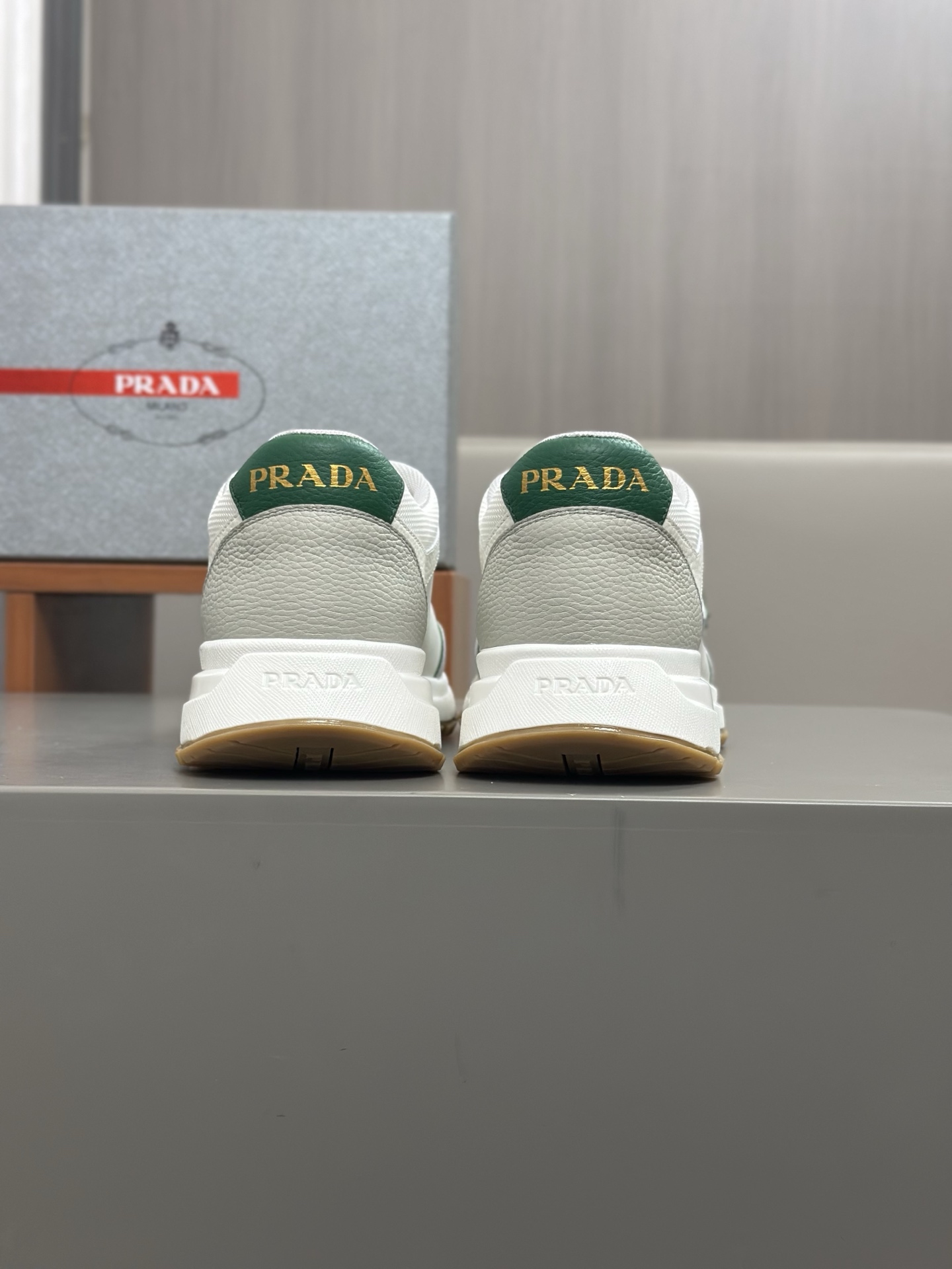 Prada Men's Leather Sneakers White Casual Shoes Size 39-44 New Collection 8 i1744054544675 2566 0 6