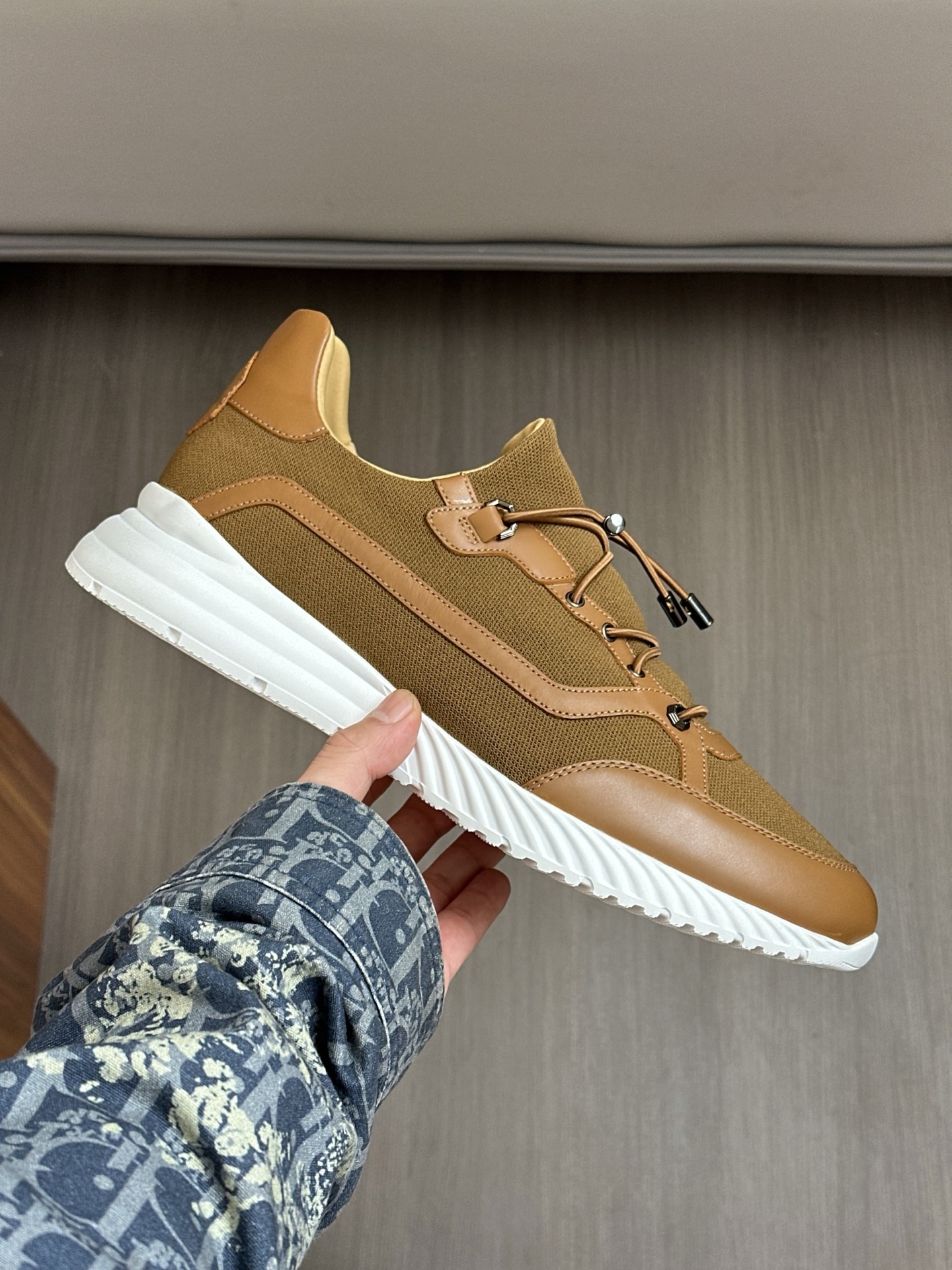 Calidad original!Stefano Ricci (Stefan) zapatos casuales de cuero para hombre. Hecho de cuero de bec