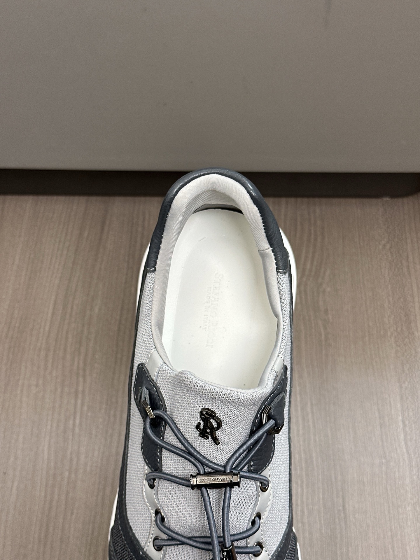 Calidad original!Stefano Ricci (Stefan) zapatos casuales de cuero para hombre. Hecho de cuero de bec