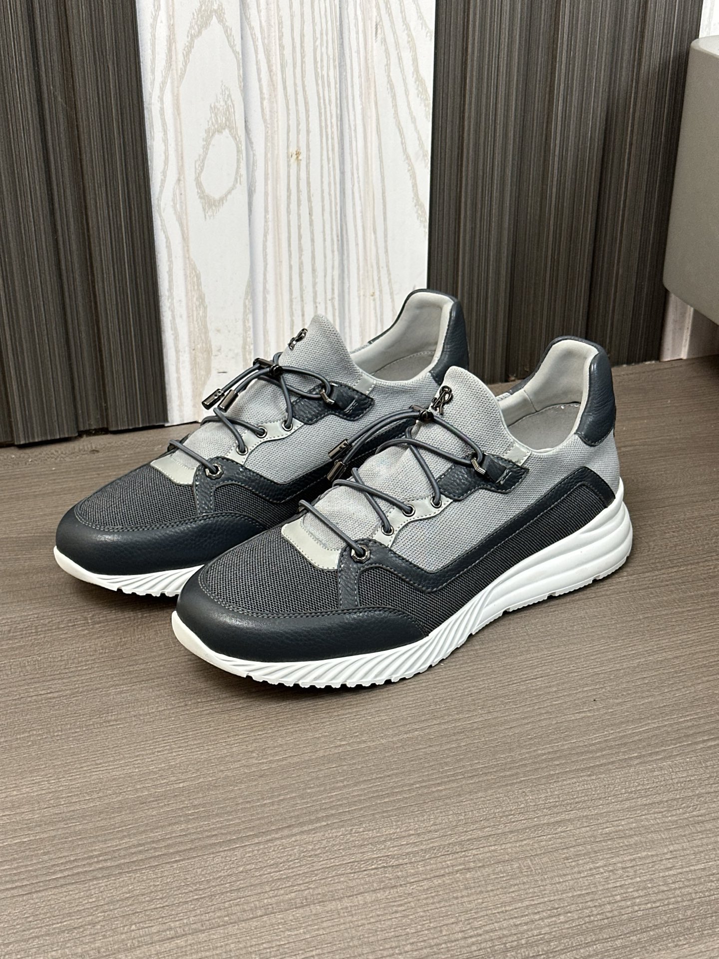 Calidad original!Stefano Ricci (Stefan) zapatos casuales de cuero para hombre. Hecho de cuero de bec